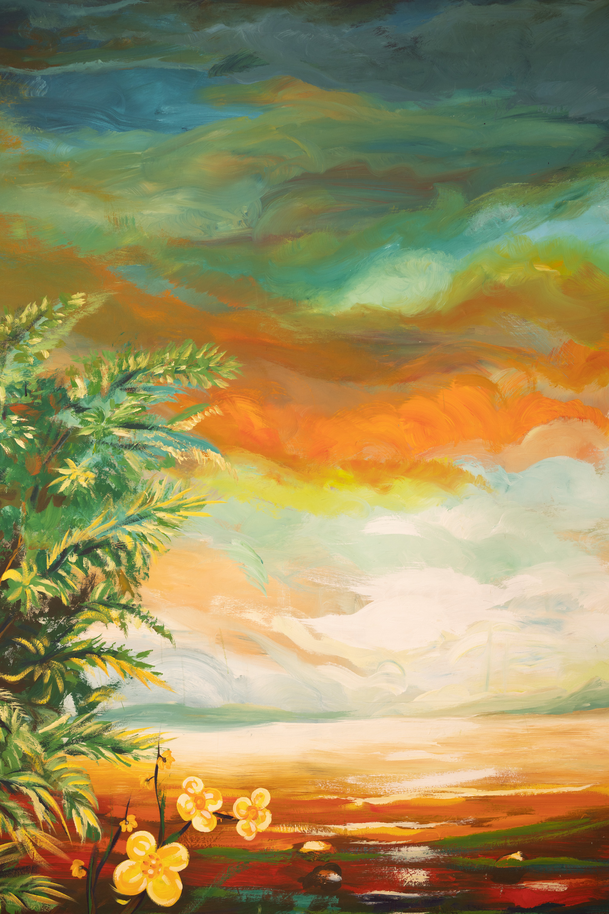 Hazel Painted Canvas Backdrop (RN#262) view 4
