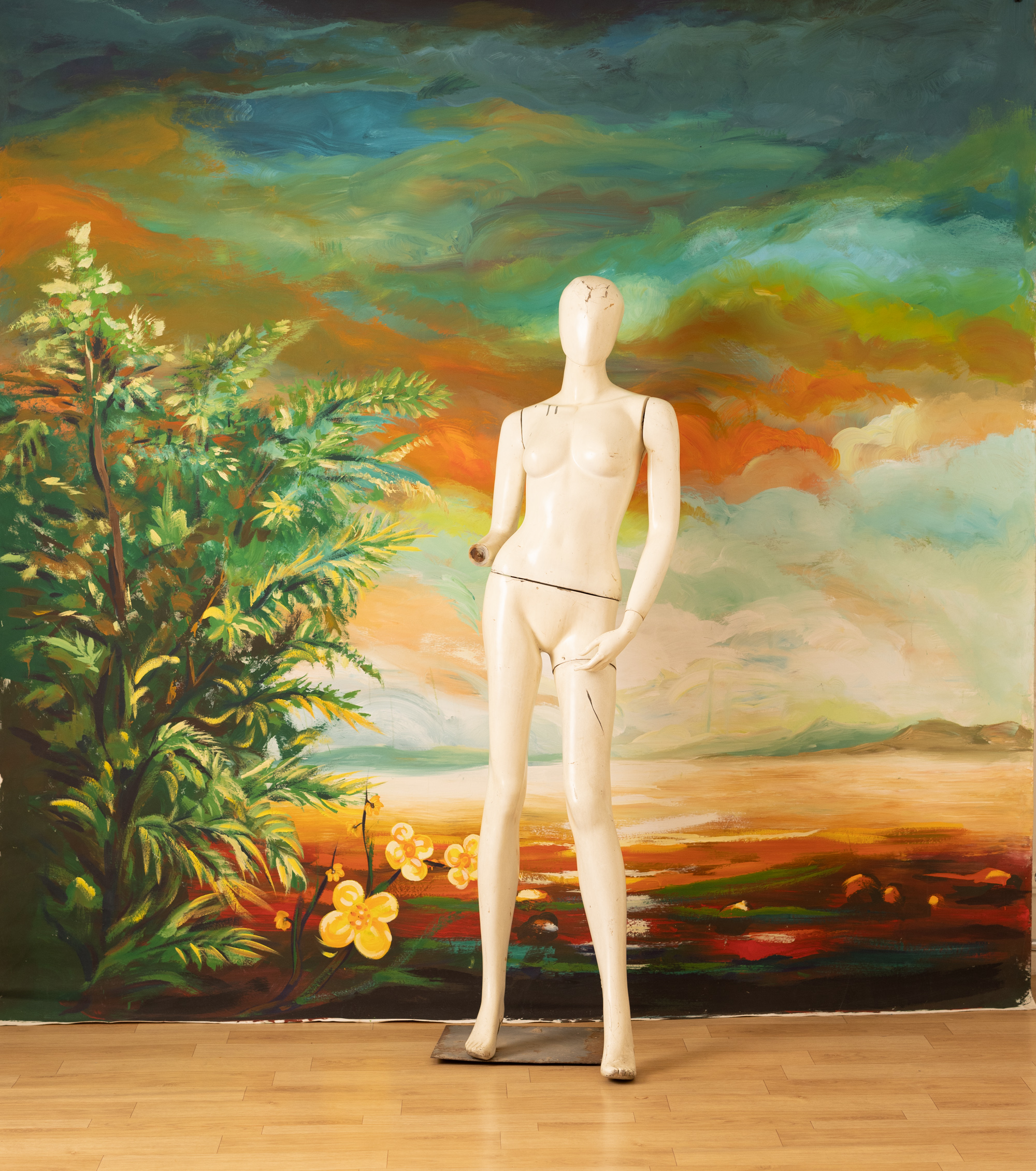 Hazel Painted Canvas Backdrop (RN#262) view 5