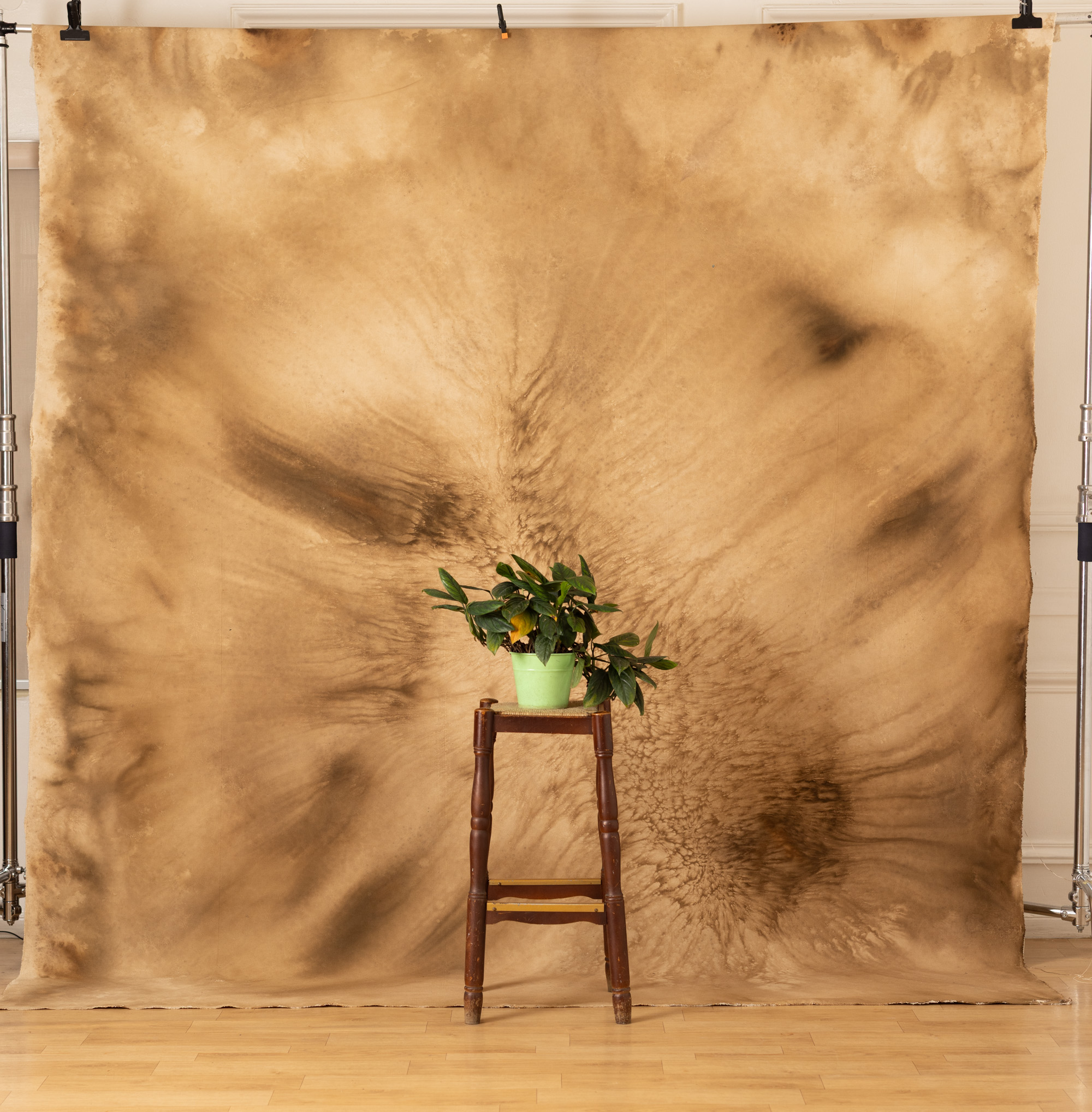 Brewed Earth Painted Canvas Backdrop (SL#483) view 2