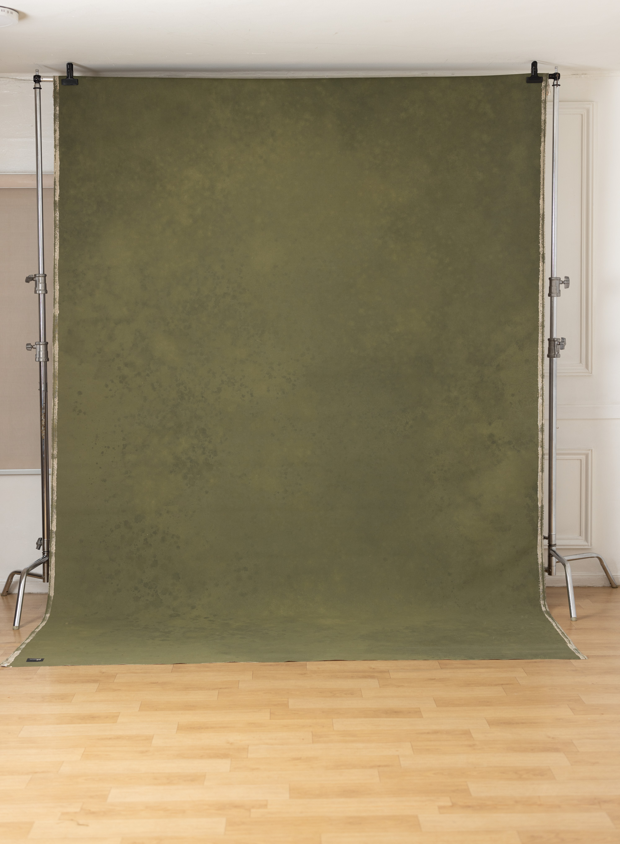 Olive Veil Painted Canvas Backdrop (SL#478) view 2