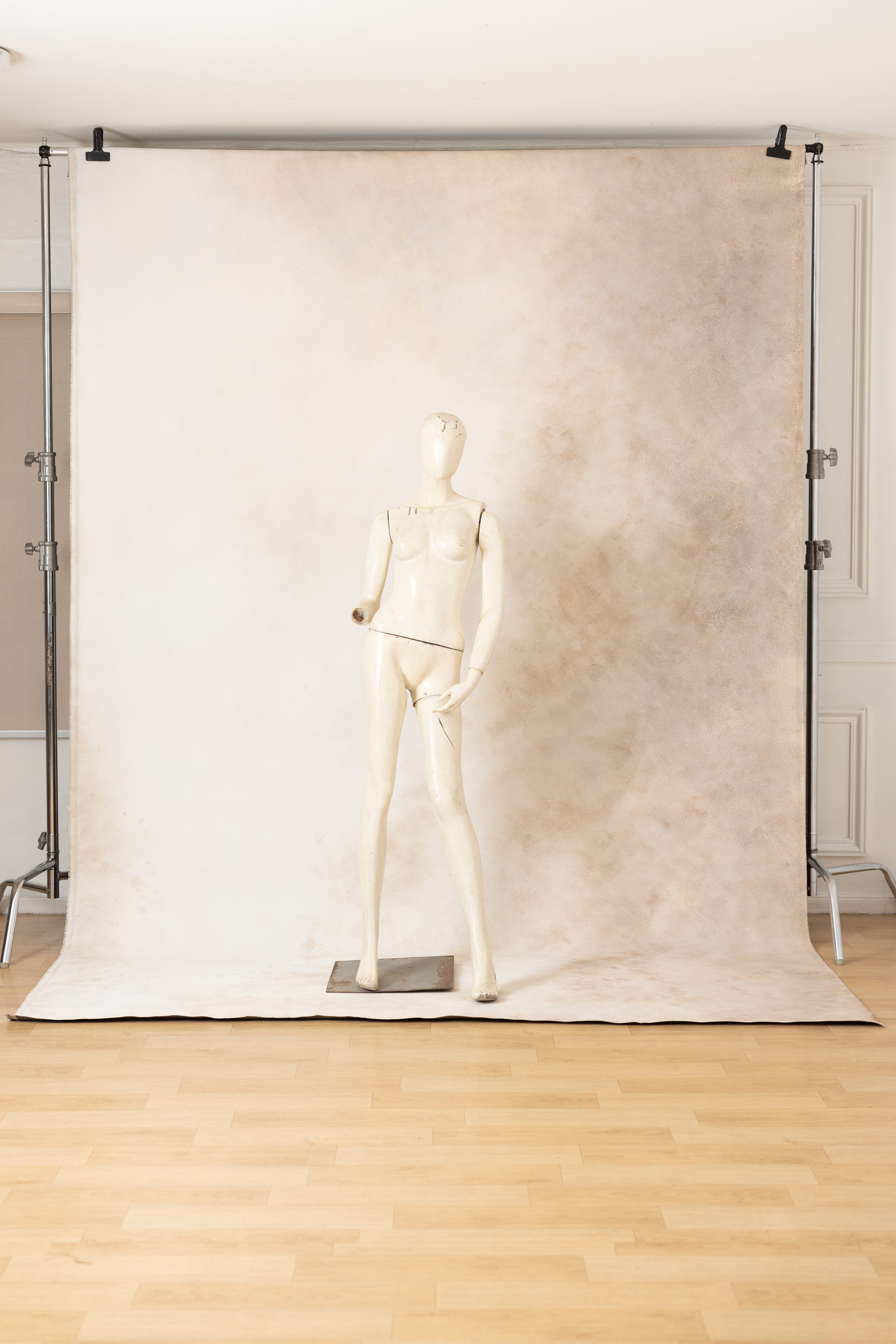 Olive Veil Painted Canvas Backdrop (SL#478) view 8