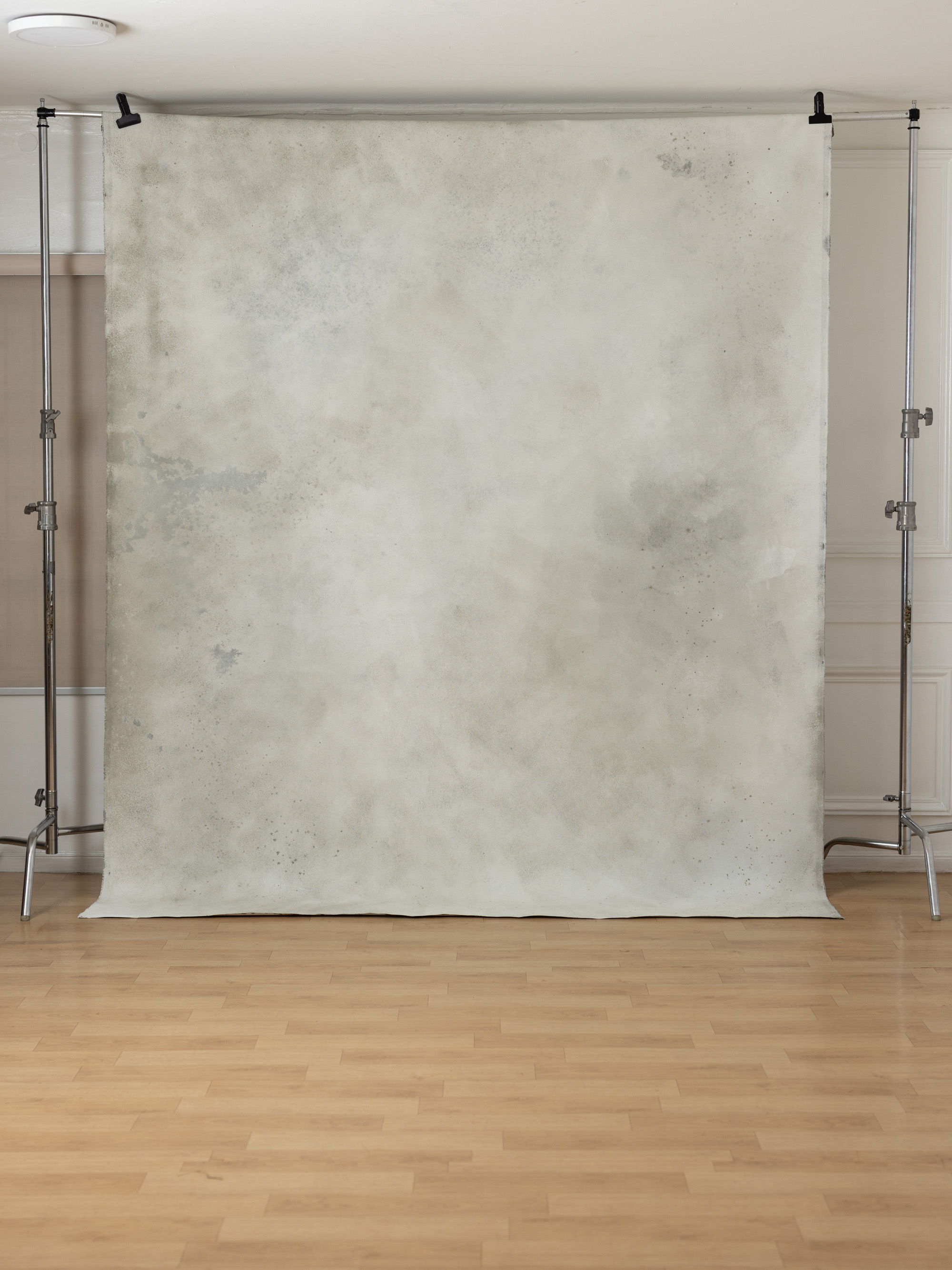 Pale Silver Painted Canvas Backdrop (SL#485) view 2