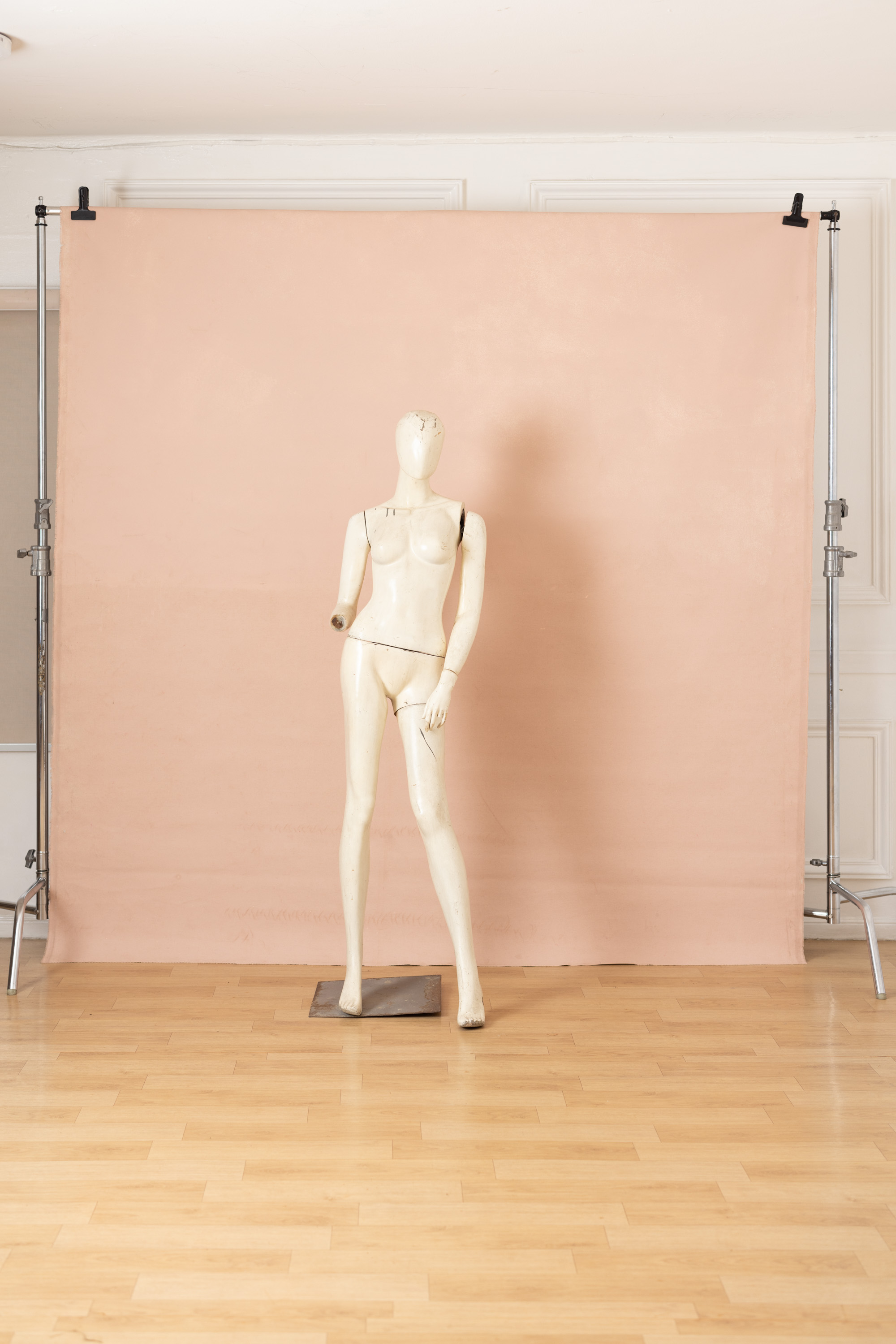 Mandys Pink Painted Canvas Backdrop (RN#483) view 4
