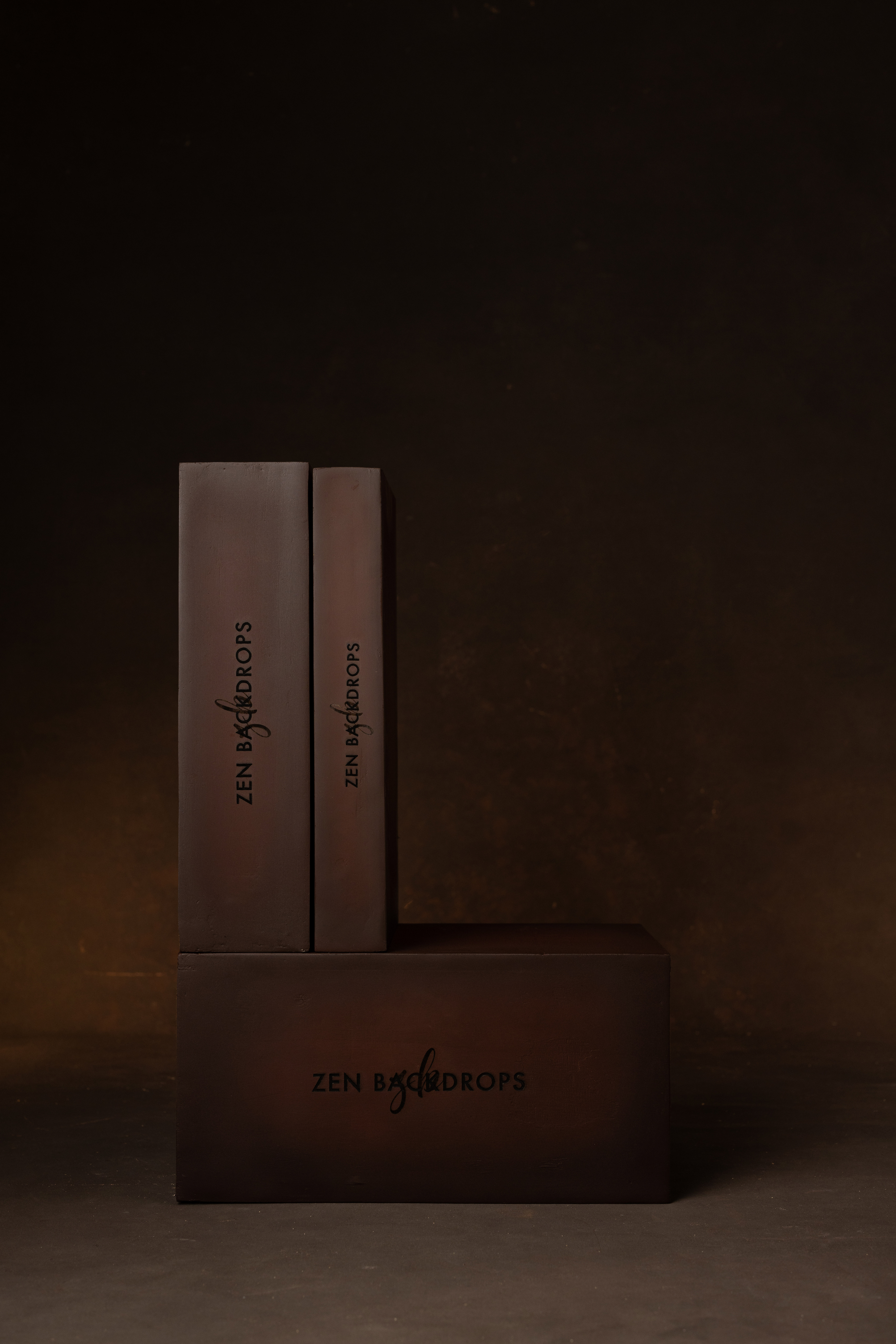 SET OF DARK BROWN APPLE BOXES view 4