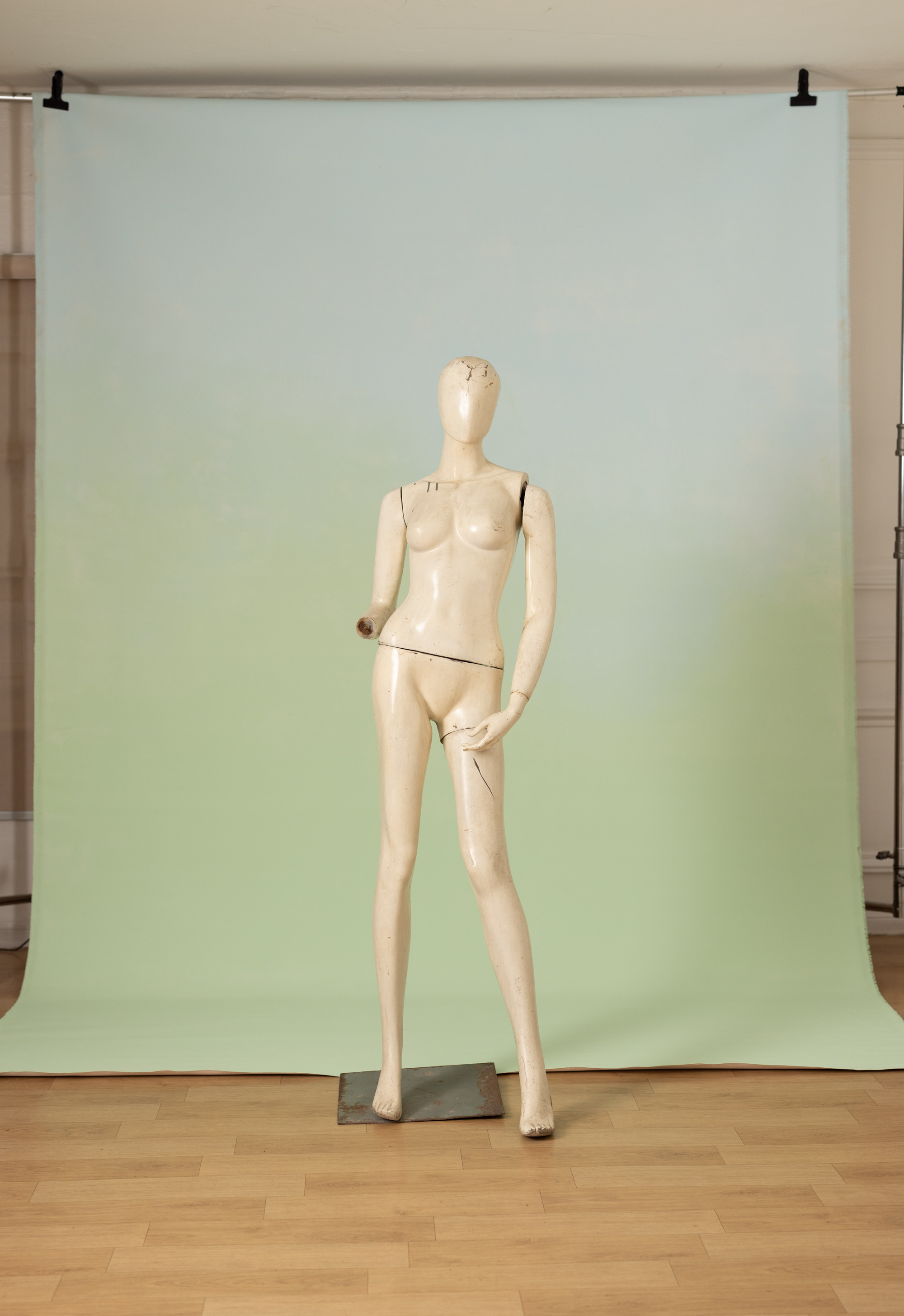 Mint Dune Painted Canvas Backdrop(RN#474) view 4