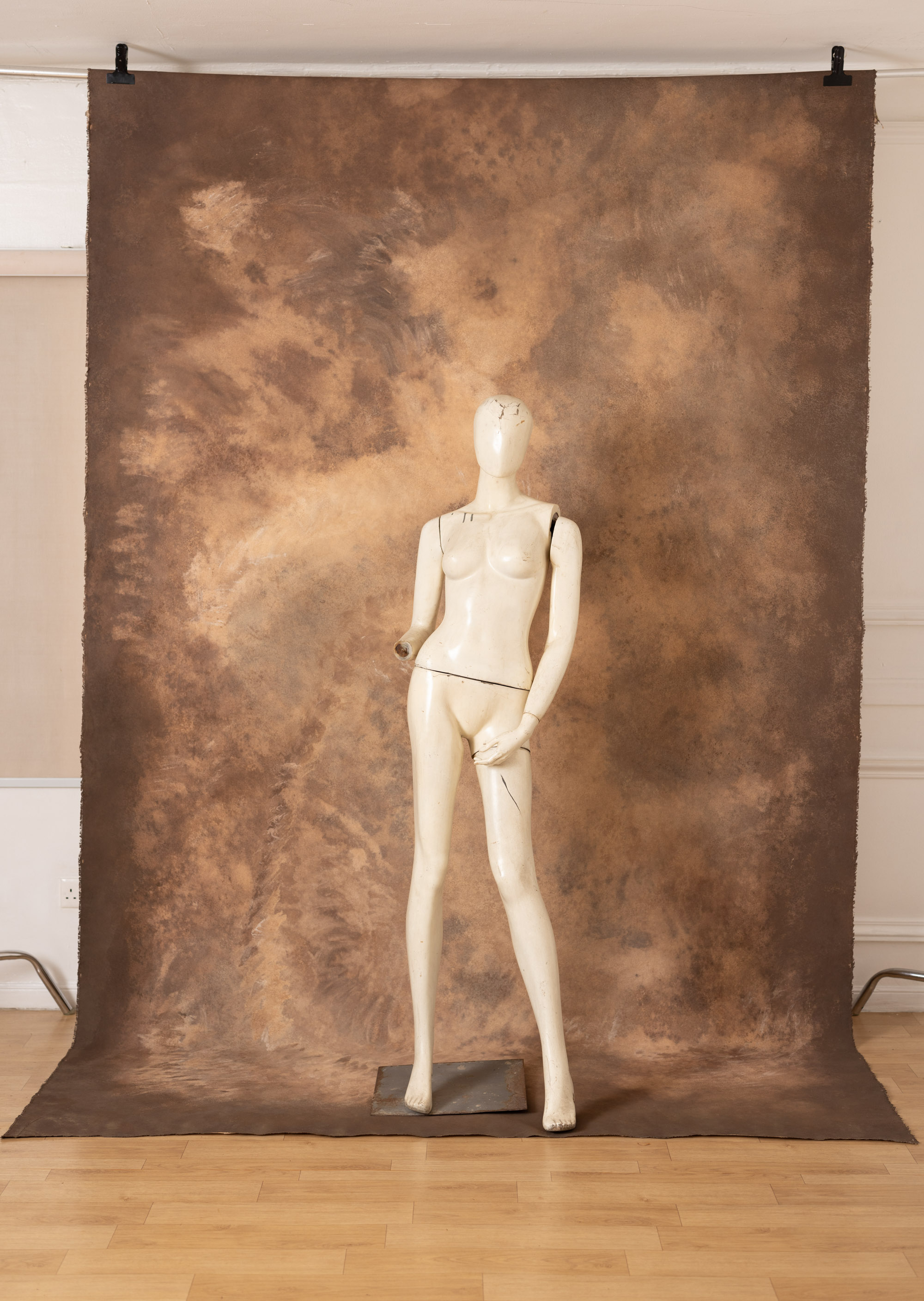 Rusted Terra Painted Canvas Backdrop(RN#472) view 5