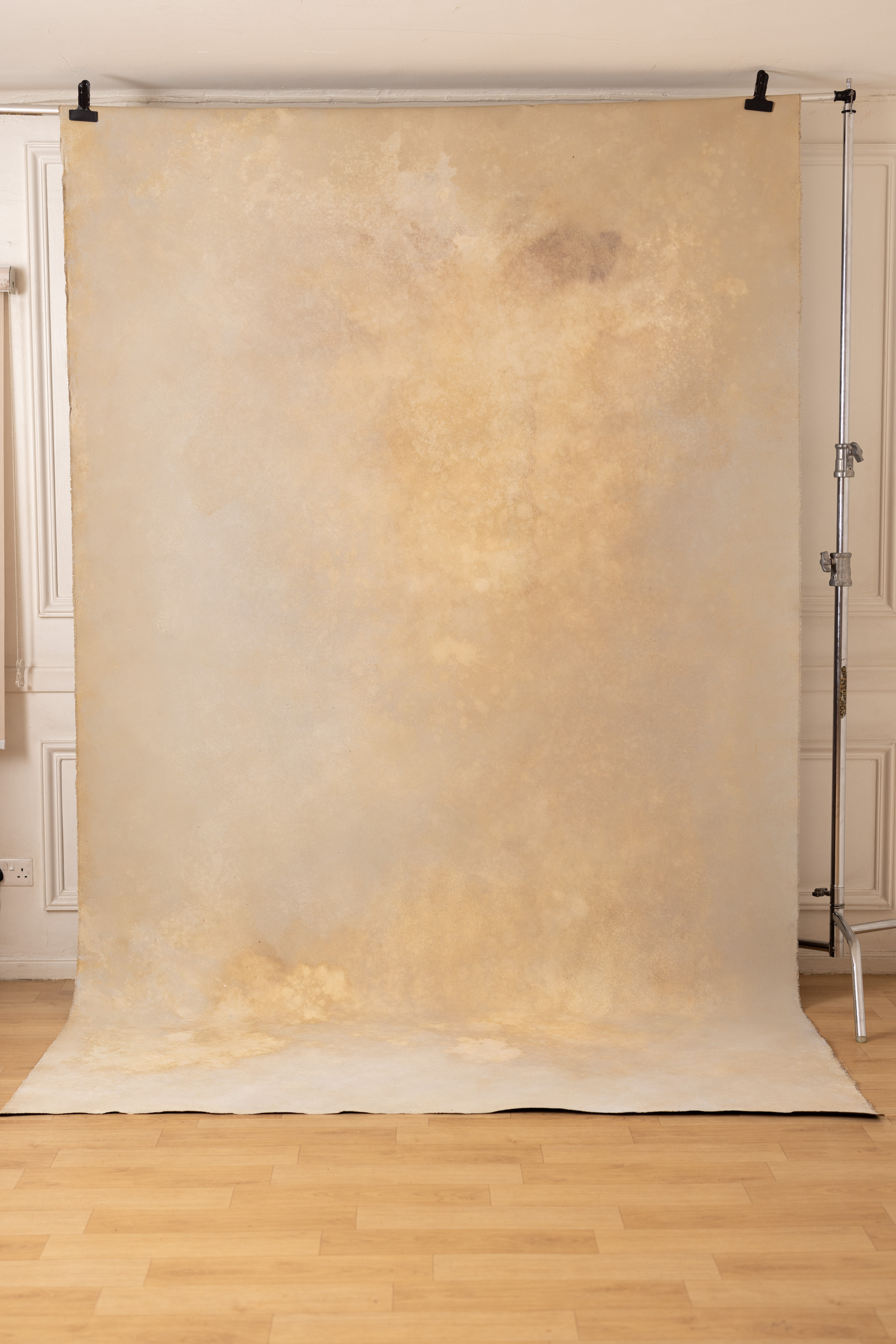 Cashmere Coffee Painted Canvas Backdrop (RN#461) view 3