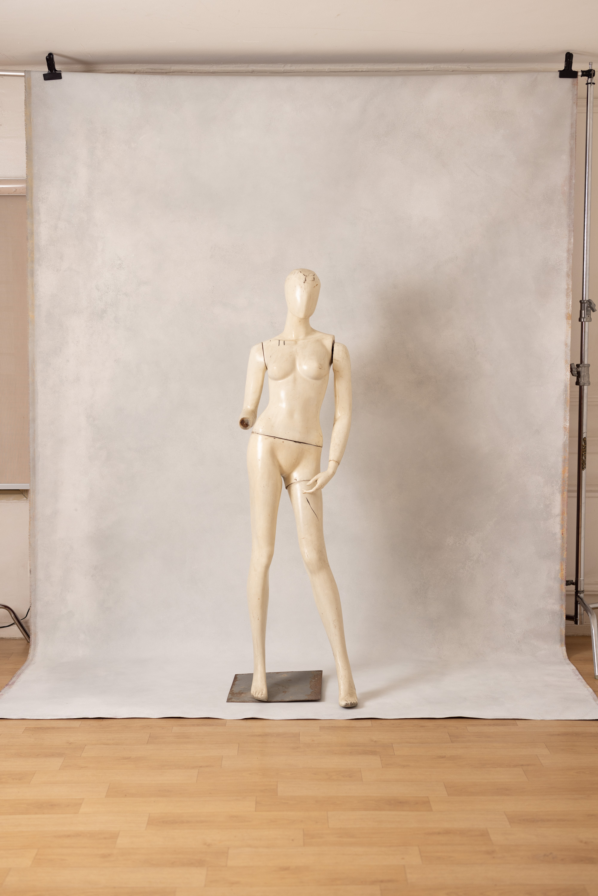 Cinder Mist Painted Canvas Backdrop (RN#460) view 5