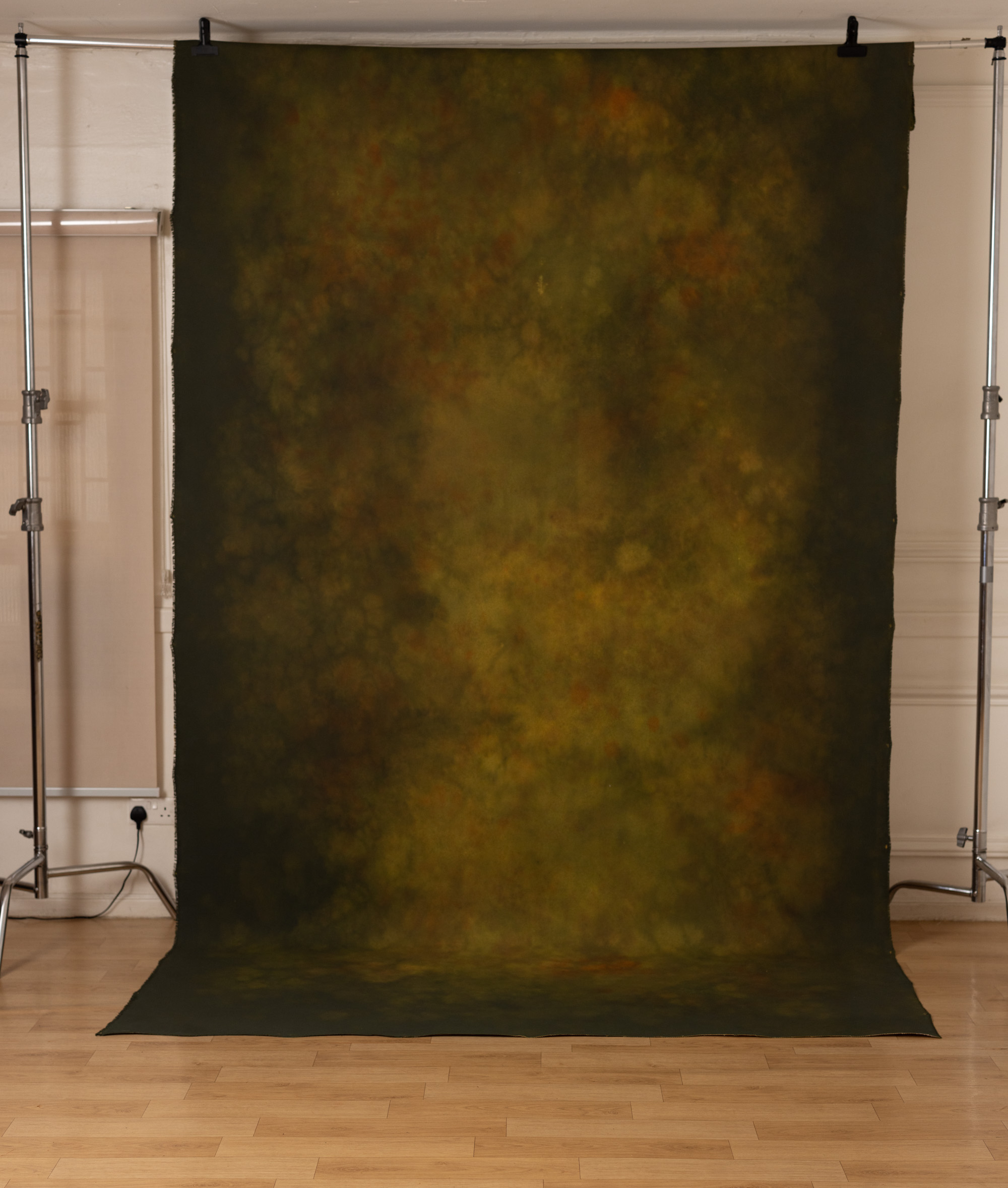 Thatch Green Painted Canvas Backdrop (RN#457) view 4