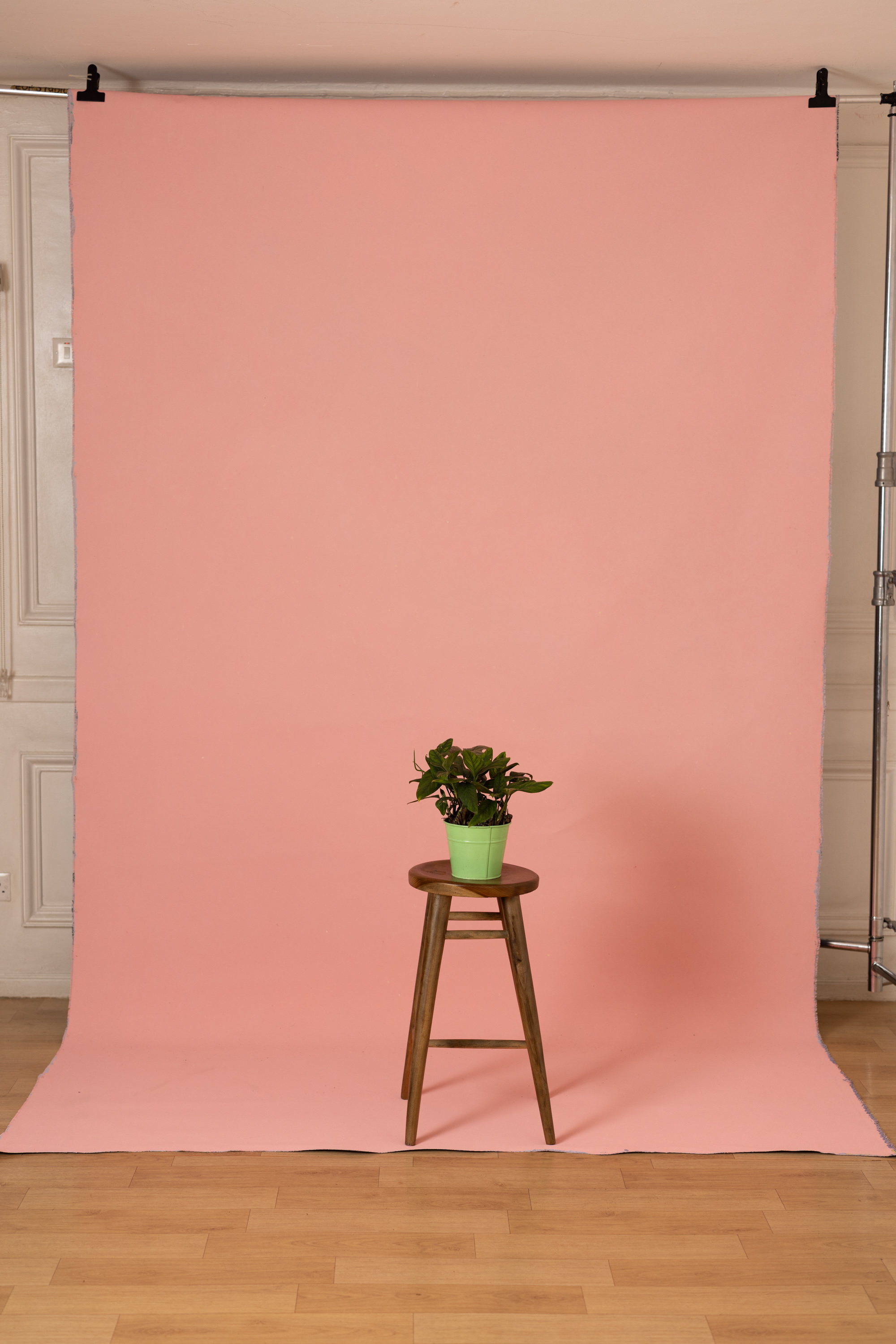 Lavender Blush Painted Canvas Backdrop(#446) view 4