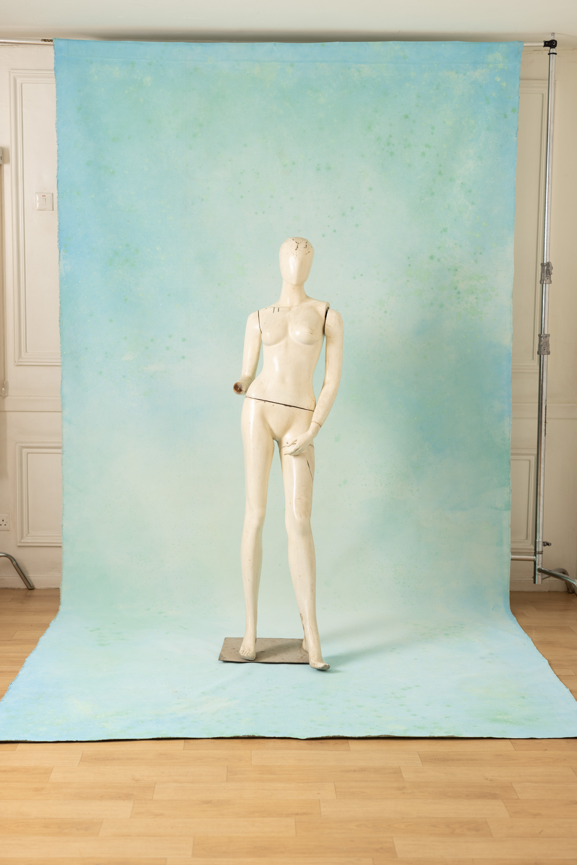 Opal Painted Canvas Backdrop (RN#424) view 4