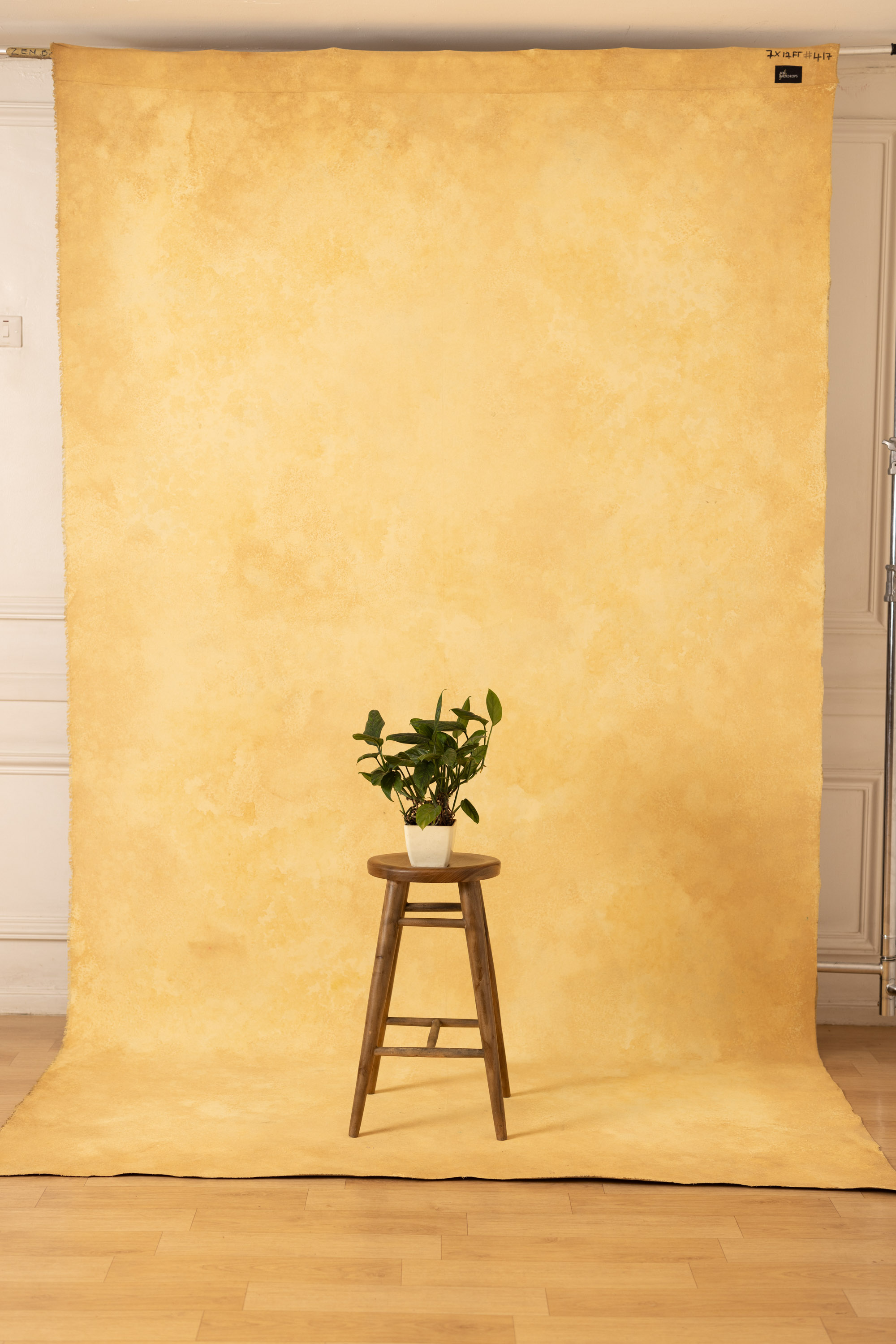 Sand and Muddy Waters Painted Canvas Backdrop (RN#417) view 5
