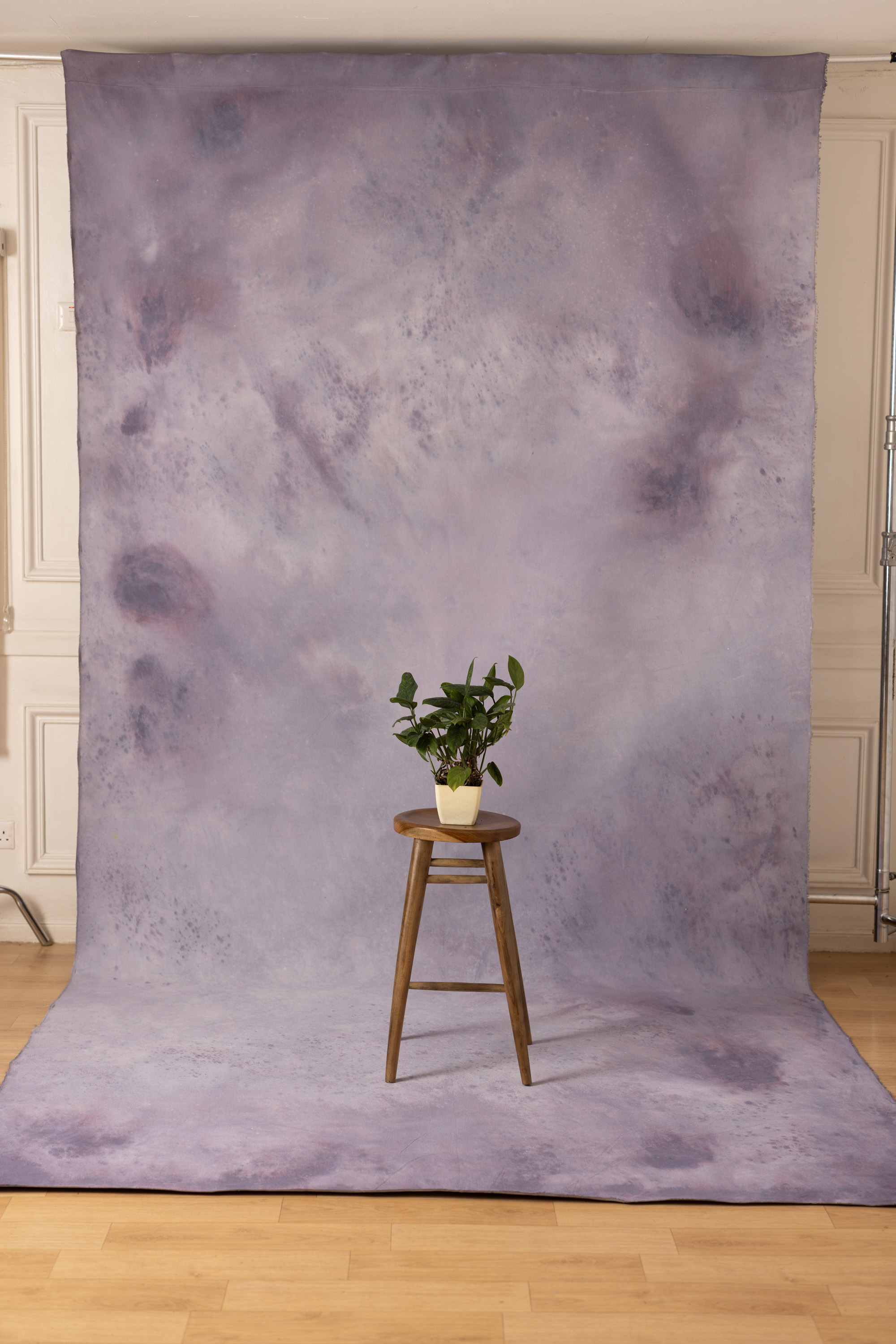 Purple Mist Painted Canvas Backdrop (RN#416) view 3