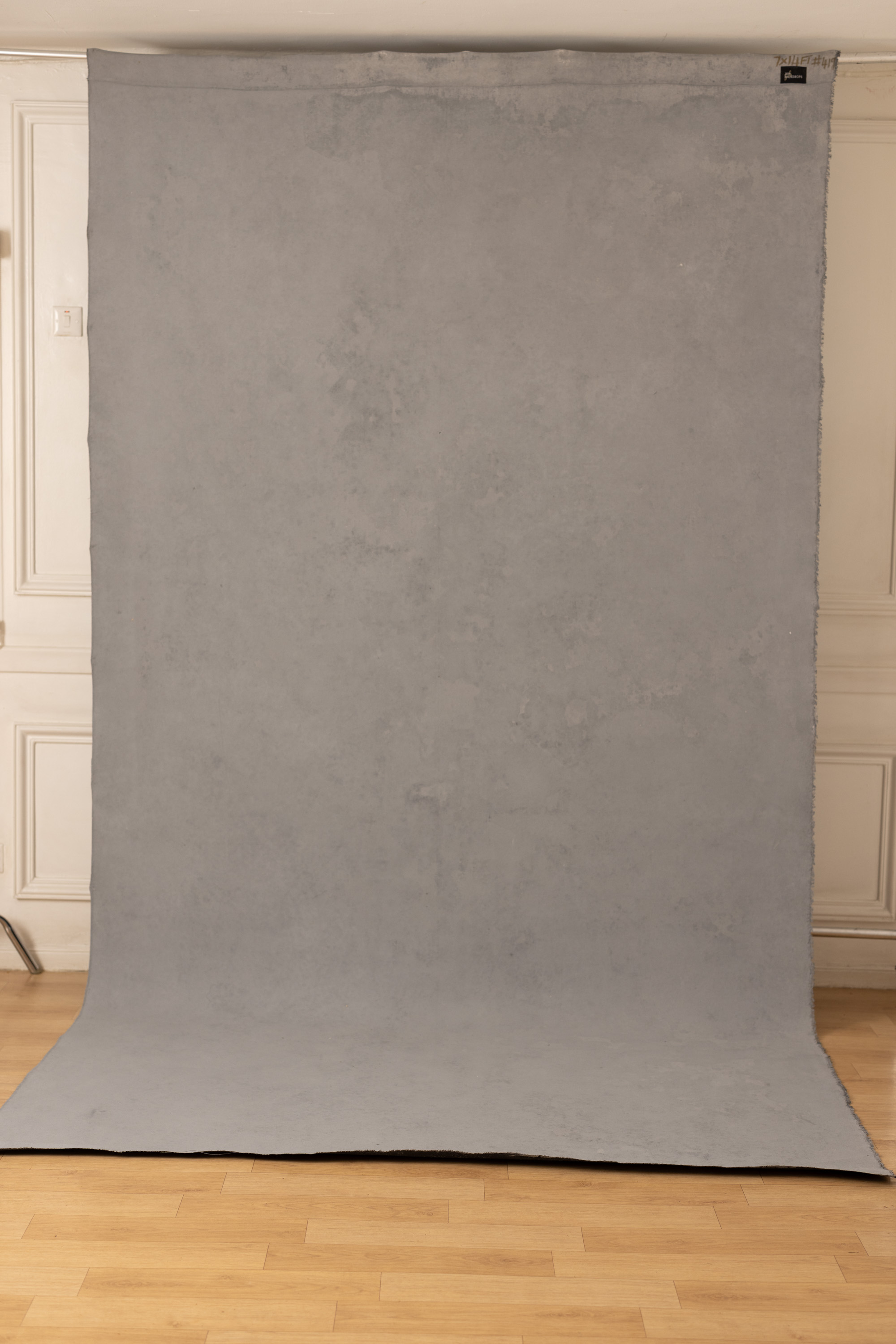 Warm Grey and Eclipse Painted Canvas Backdrop (RN#419) view 3