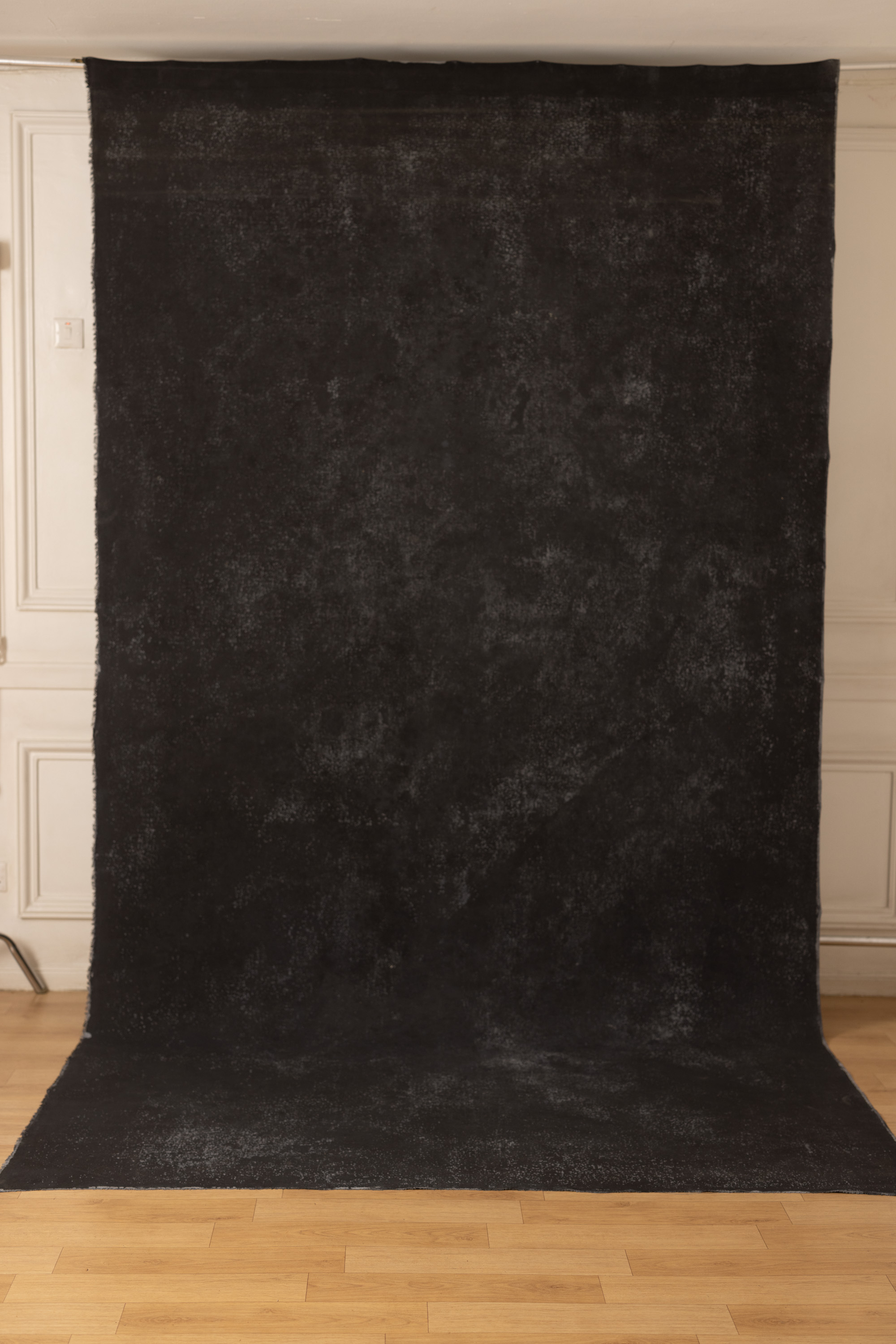 Warm Grey and Eclipse Painted Canvas Backdrop (RN#419) view 4