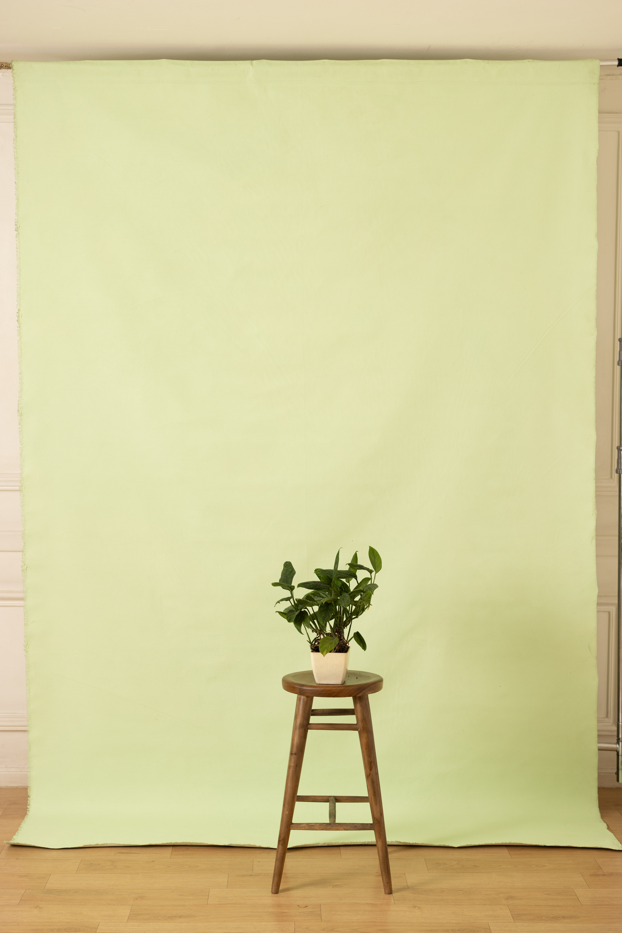 Green Mist Painted Canvas Backdrop (RN#423) view 3