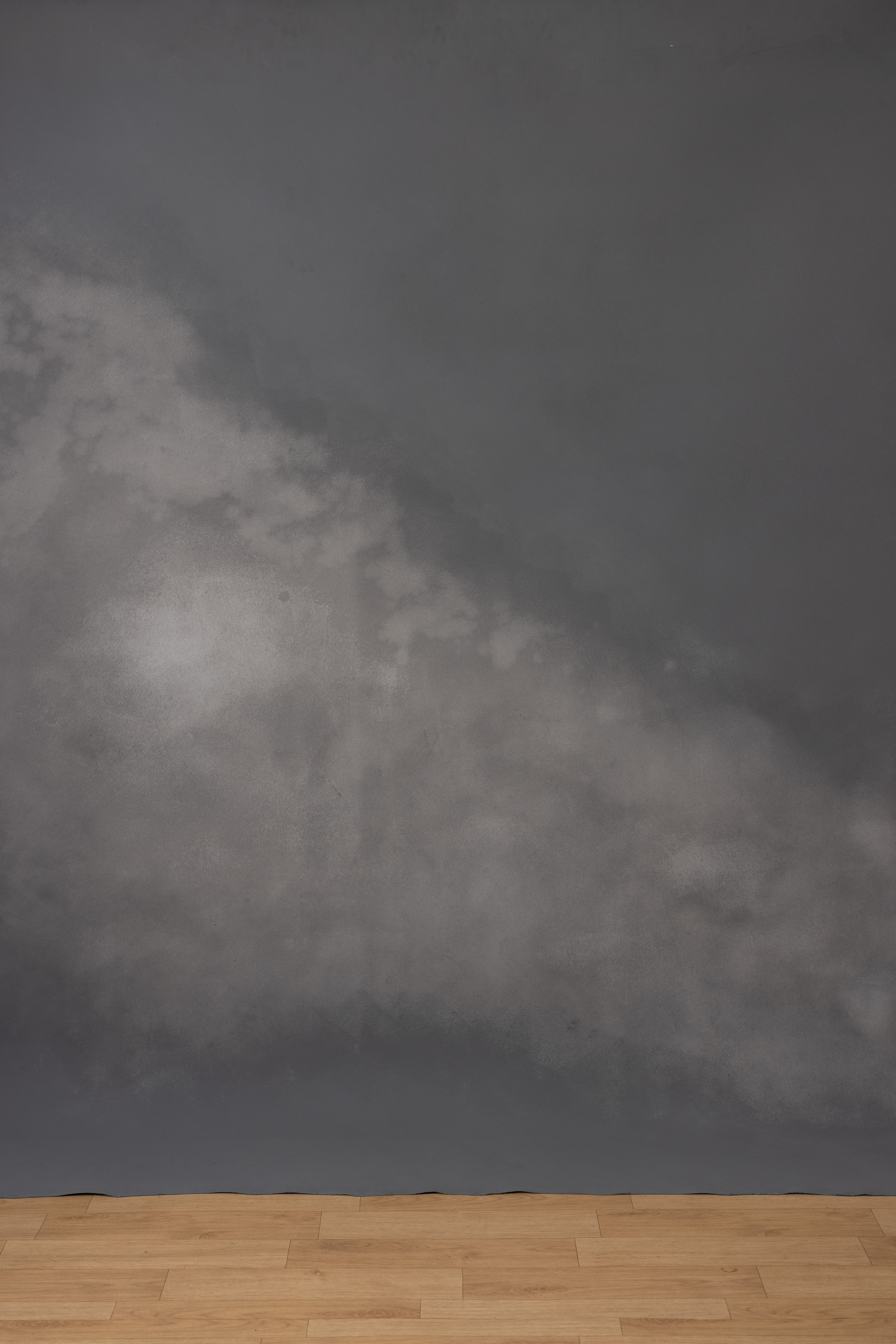 Grey Sea Painted Canvas Backdrop (RN#398) view 2