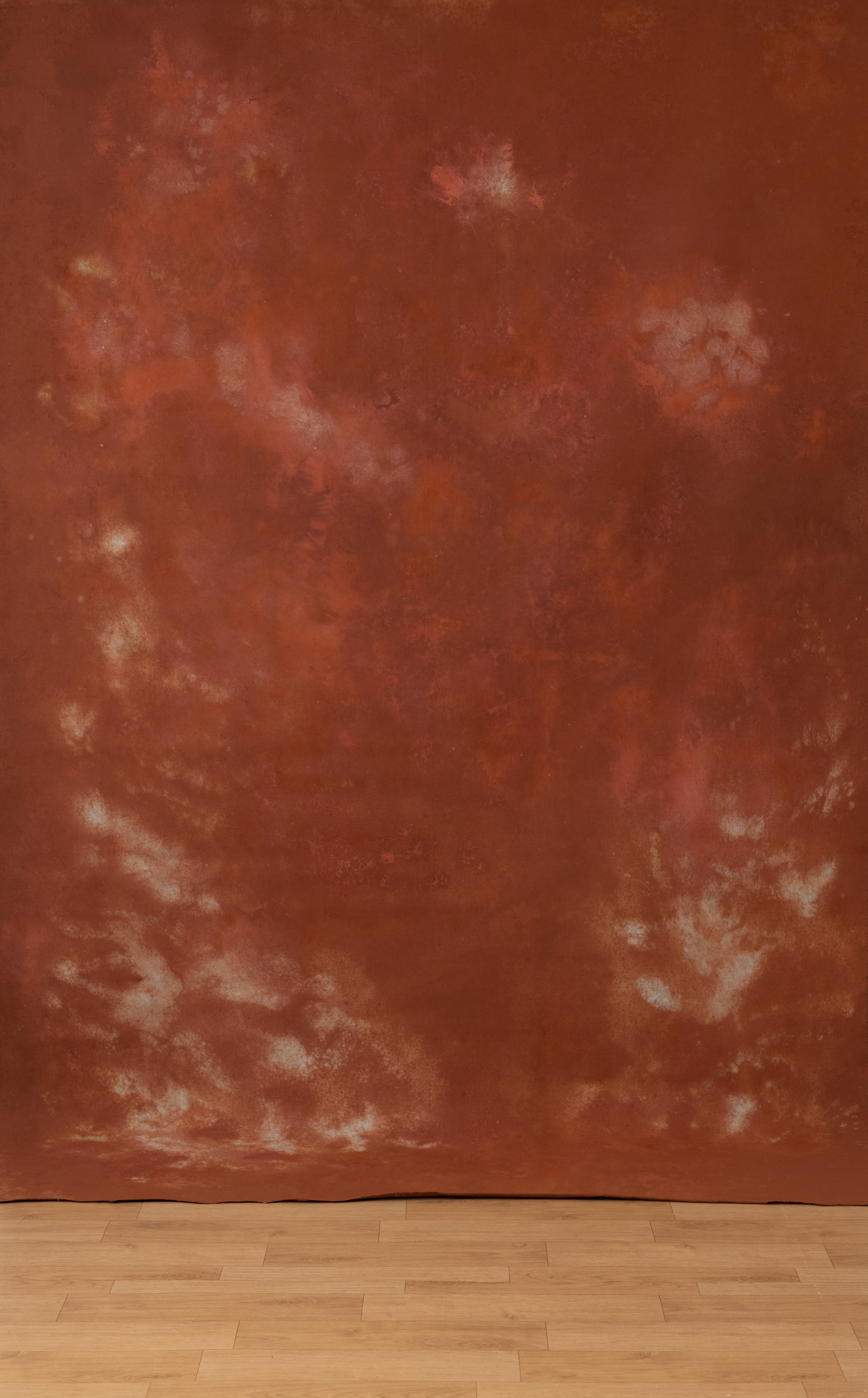 Burnt Umber Painted Canvas Backdrop (RN#384) view 4