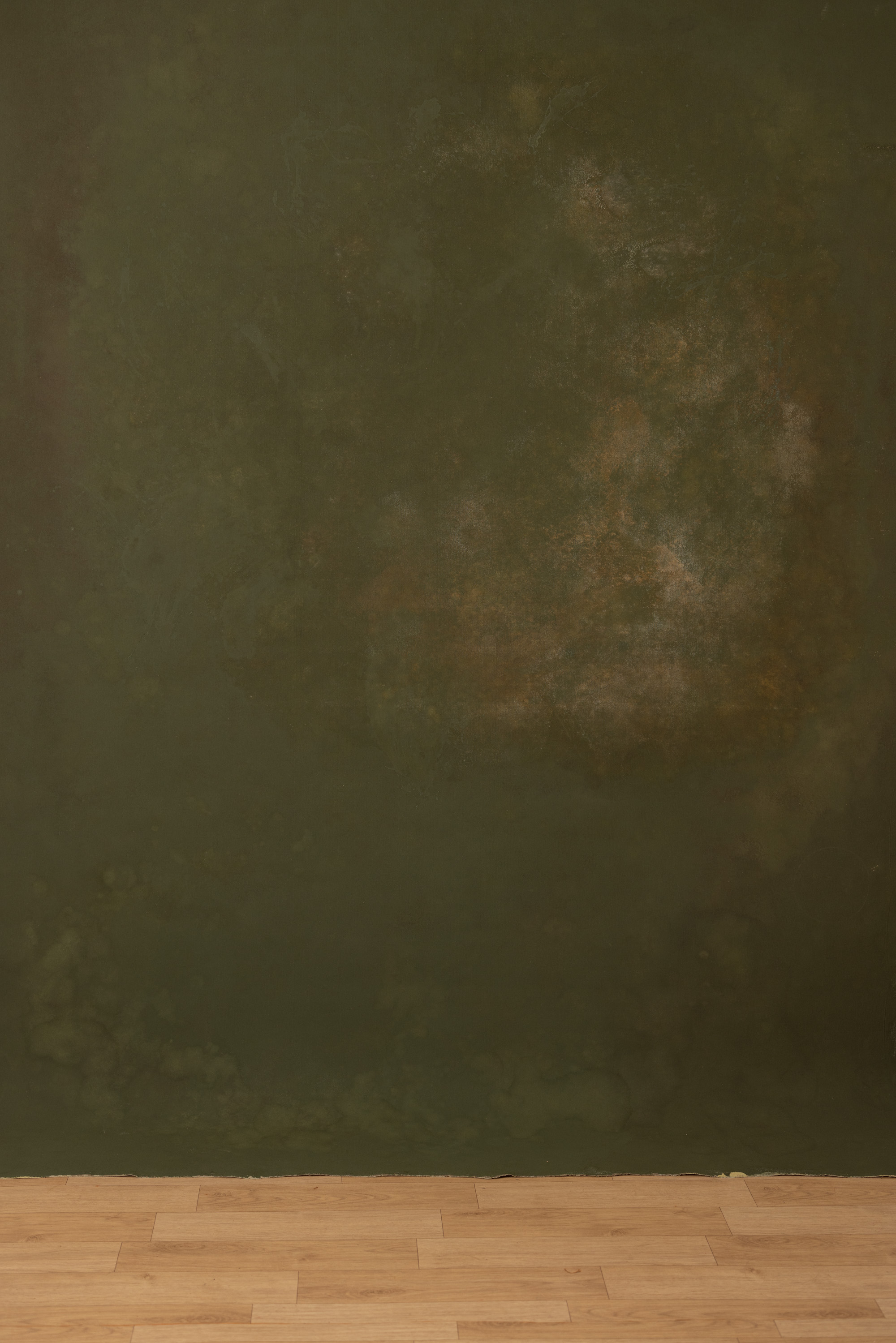 Foggy Birch Beaver  Painted Canvas Backdrop (RN#373) view 4