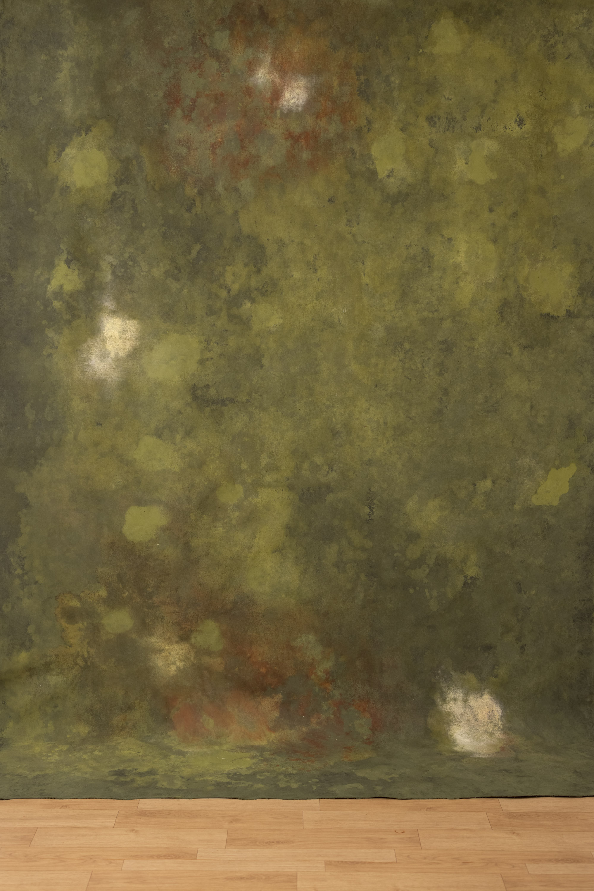 Emerald Tapestry Painted Canvas Backdrop (RN#380) view 4