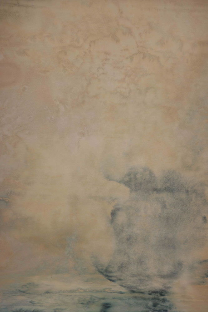 Grey Cloud Painted Canvas Backdrop (RN#294) view 3