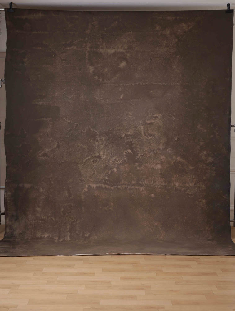 Rock Brown Painted Canvas Backdrop (RN#295) view 4