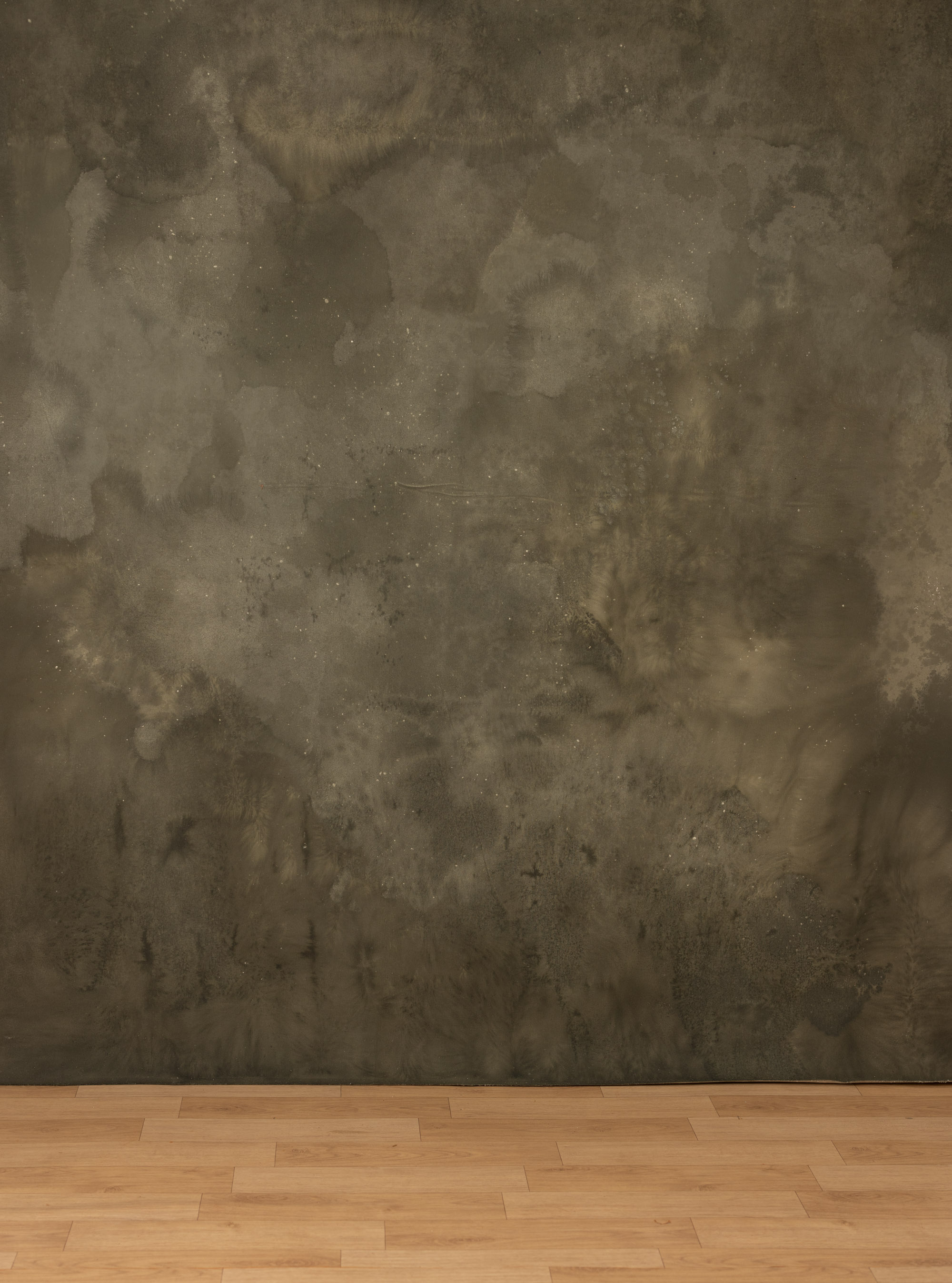 Greenish Teal Painted Canvas Backdrop (RN#275) view 2
