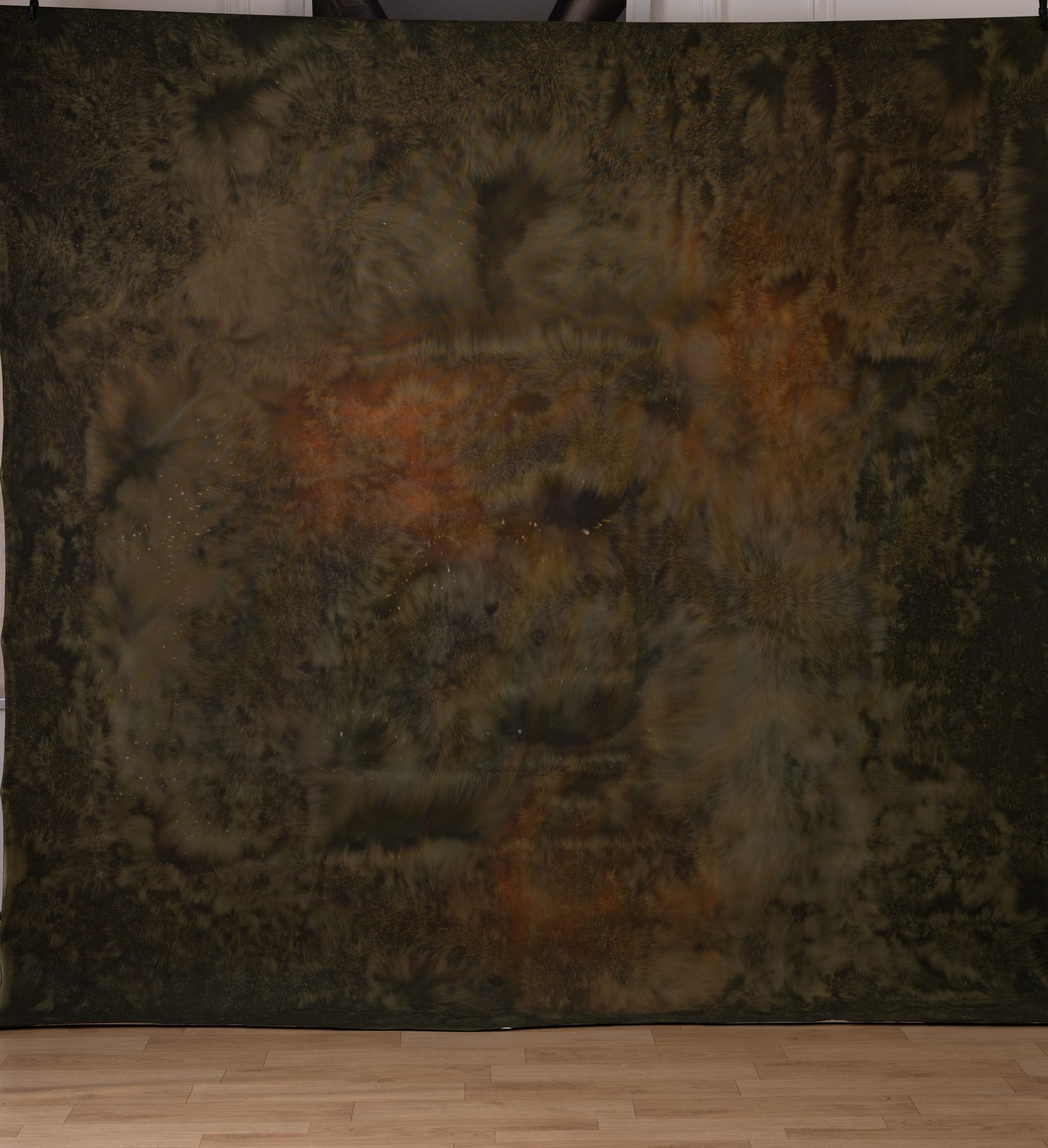 French Beige Painted Canvas Backdrop (RN#283) view 3
