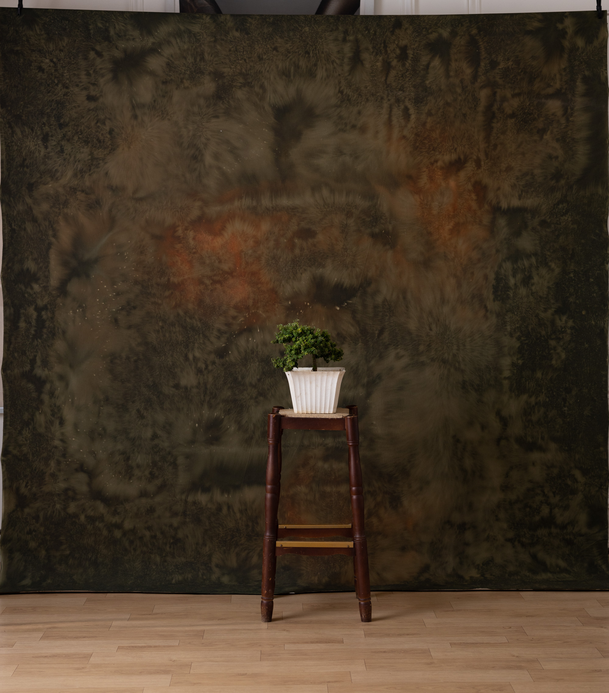 French Beige Painted Canvas Backdrop (RN#283) view 5