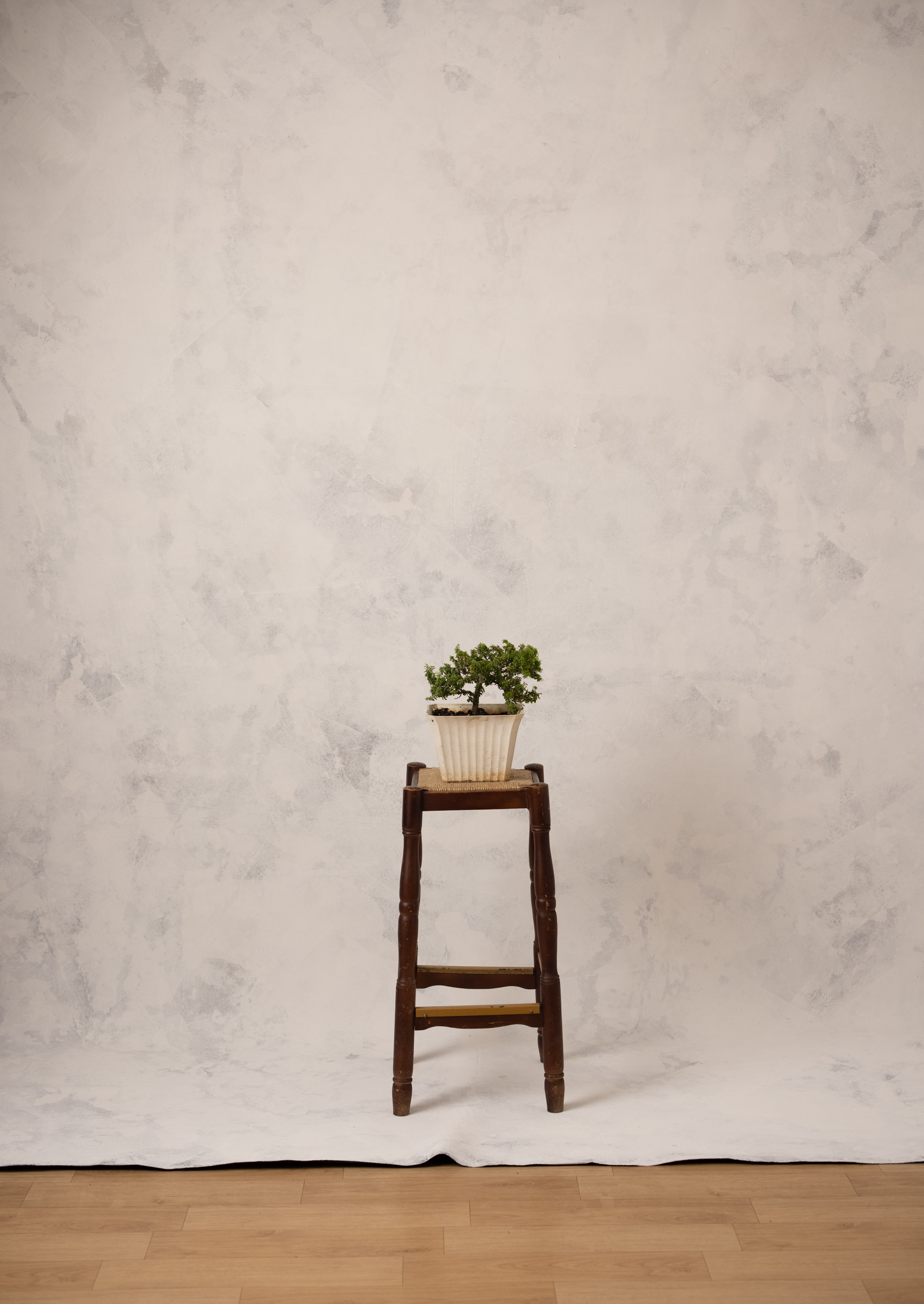Old Town Grey Painted Canvas Backdrop (RN#344) view 4