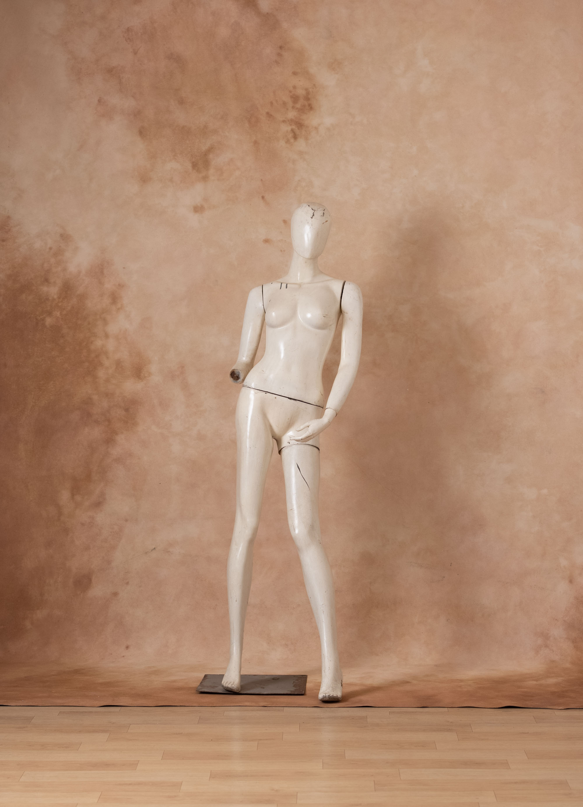 Peachy Browners Painted Canvas Backdrop (RN#340) view 9