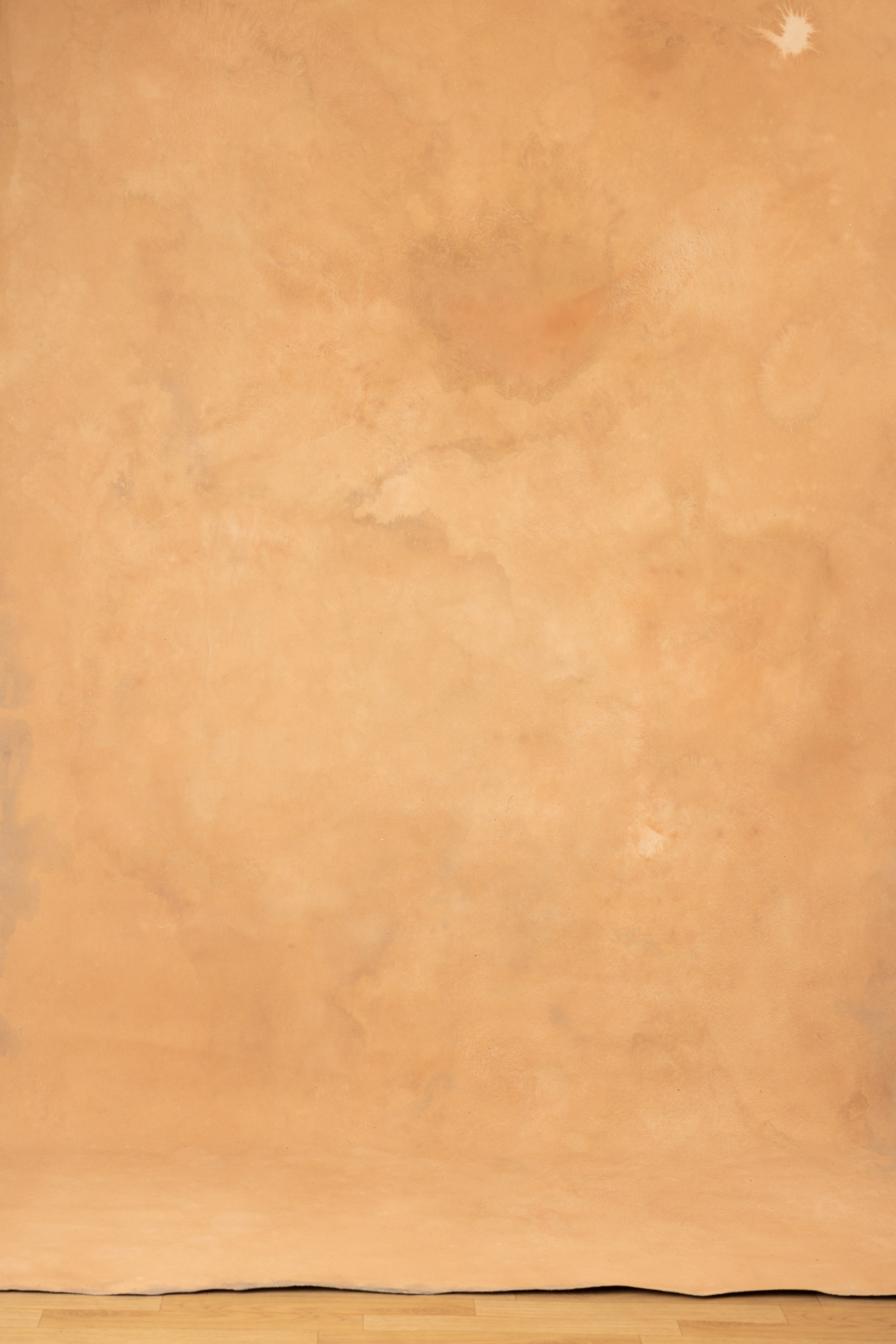 Fiery Orange Burn Painted Canvas Backdrop (RN#334) view 2