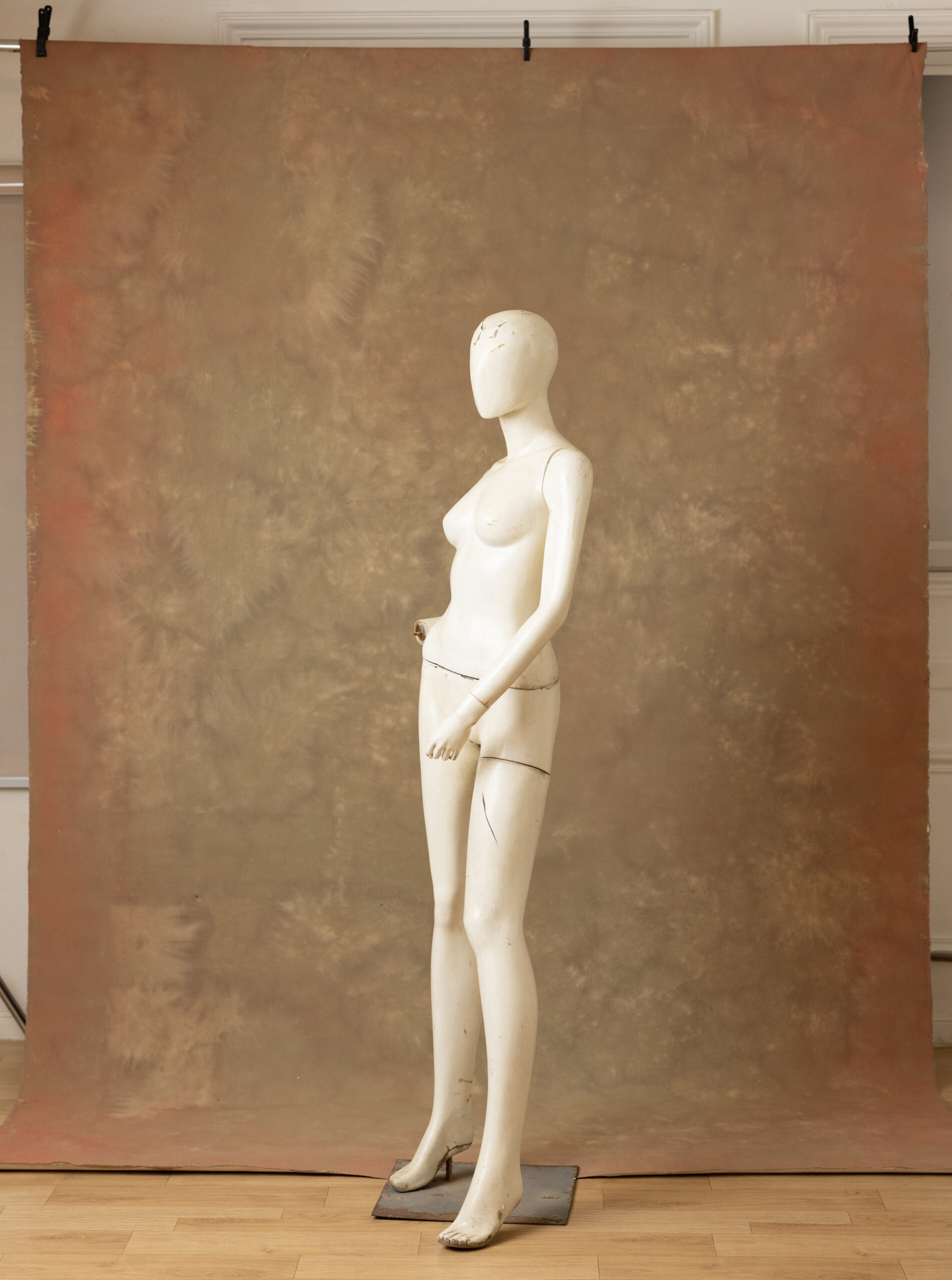 Dull brown Painted Canvas Backdrop (RN#272) view 4