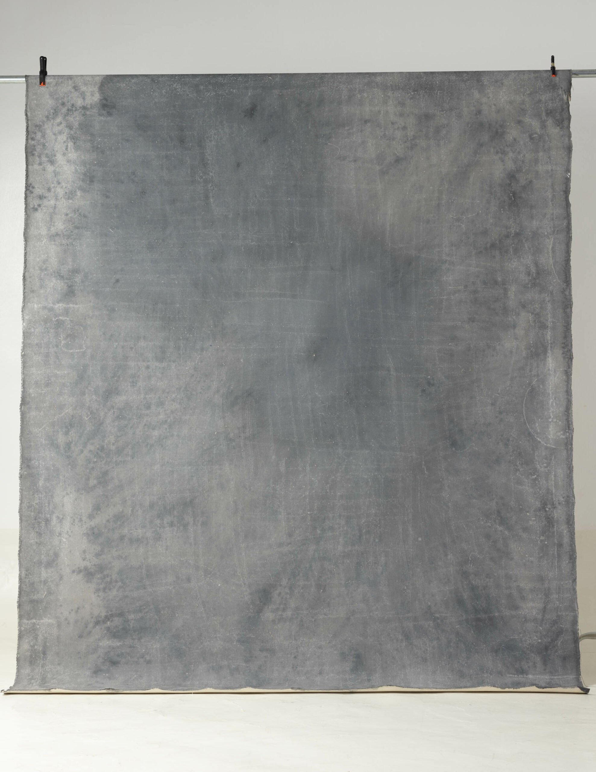 Antique Grey Painted Canvas Backdrop (RN#236) view 3
