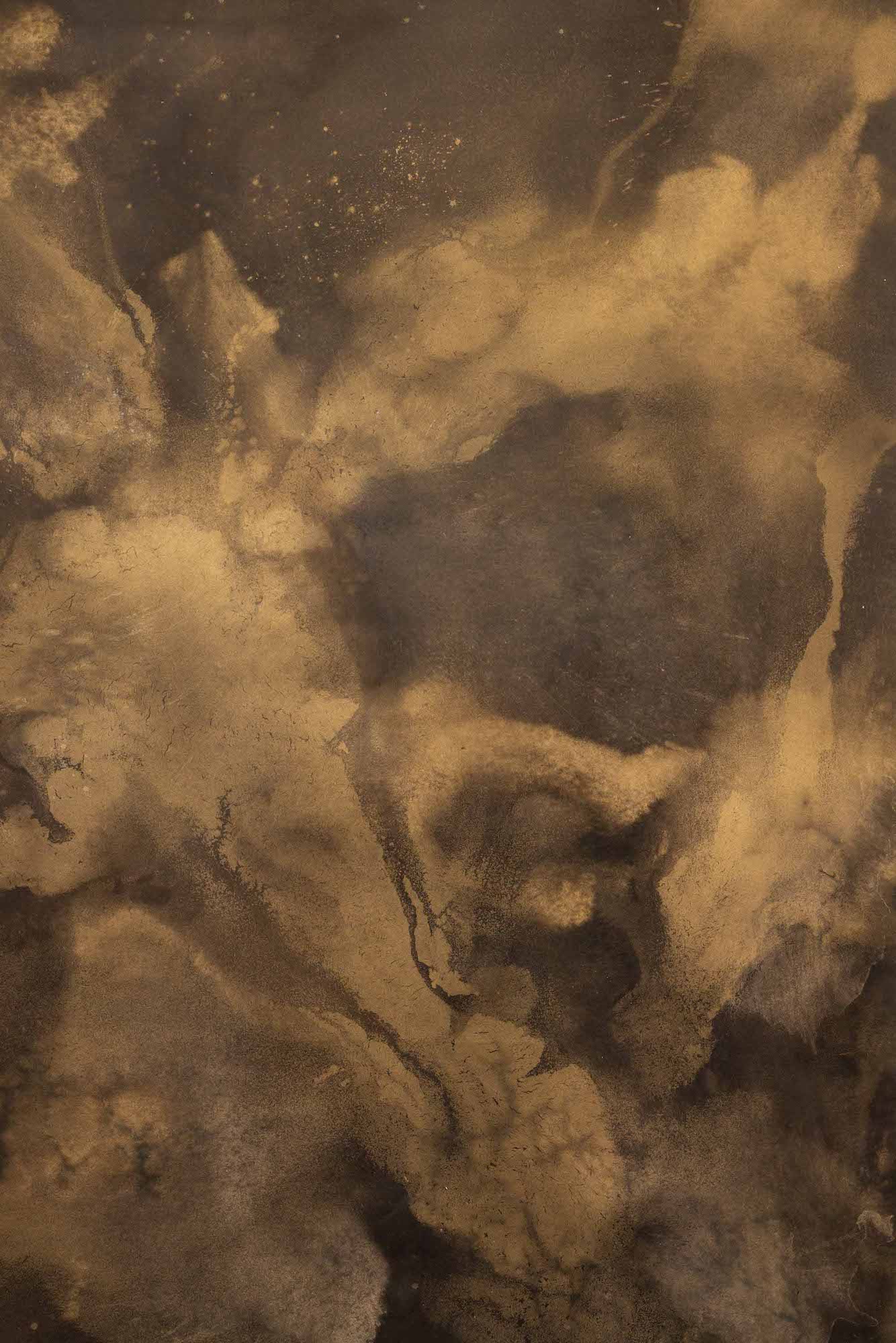 Yellow Metal Painted Canvas Backdrop (RN#258)