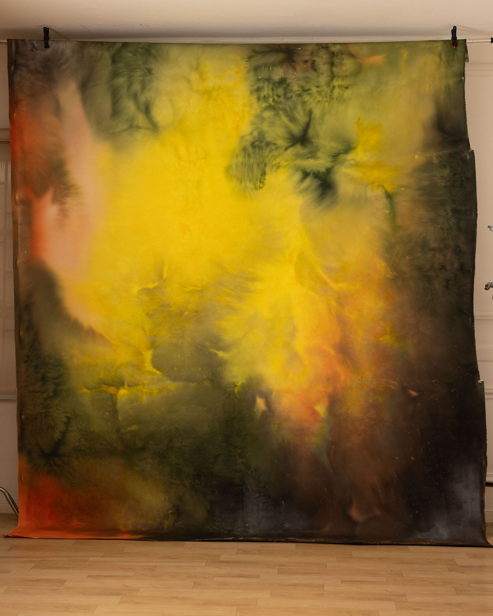 Alpine Painted Canvas Backdrop (RN#254) view 2