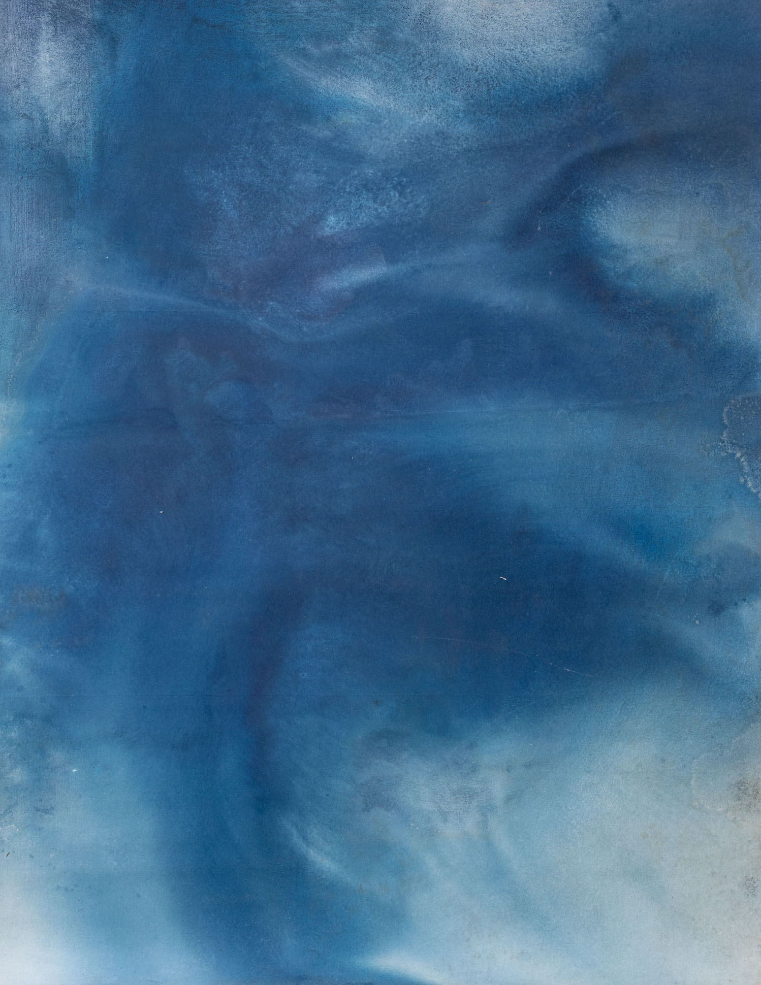 Dusky Blue Painted Canvas Backdrop (SL#226)