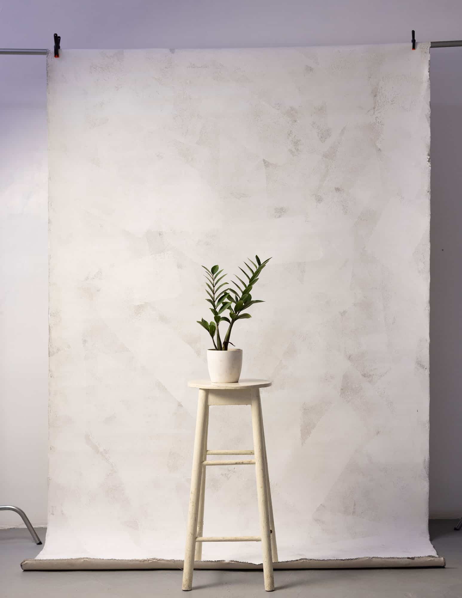 Spanish White Painted Canvas Backdrop (SL#218) view 3