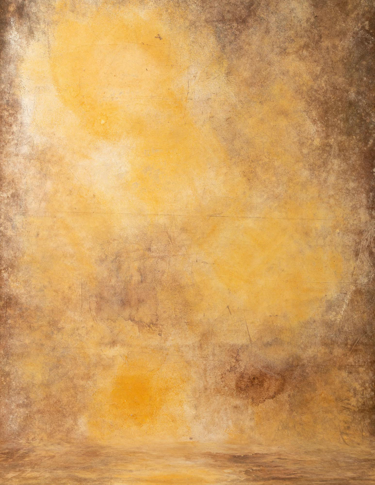 Apricot Painted Canvas Backdrop (RN#19)