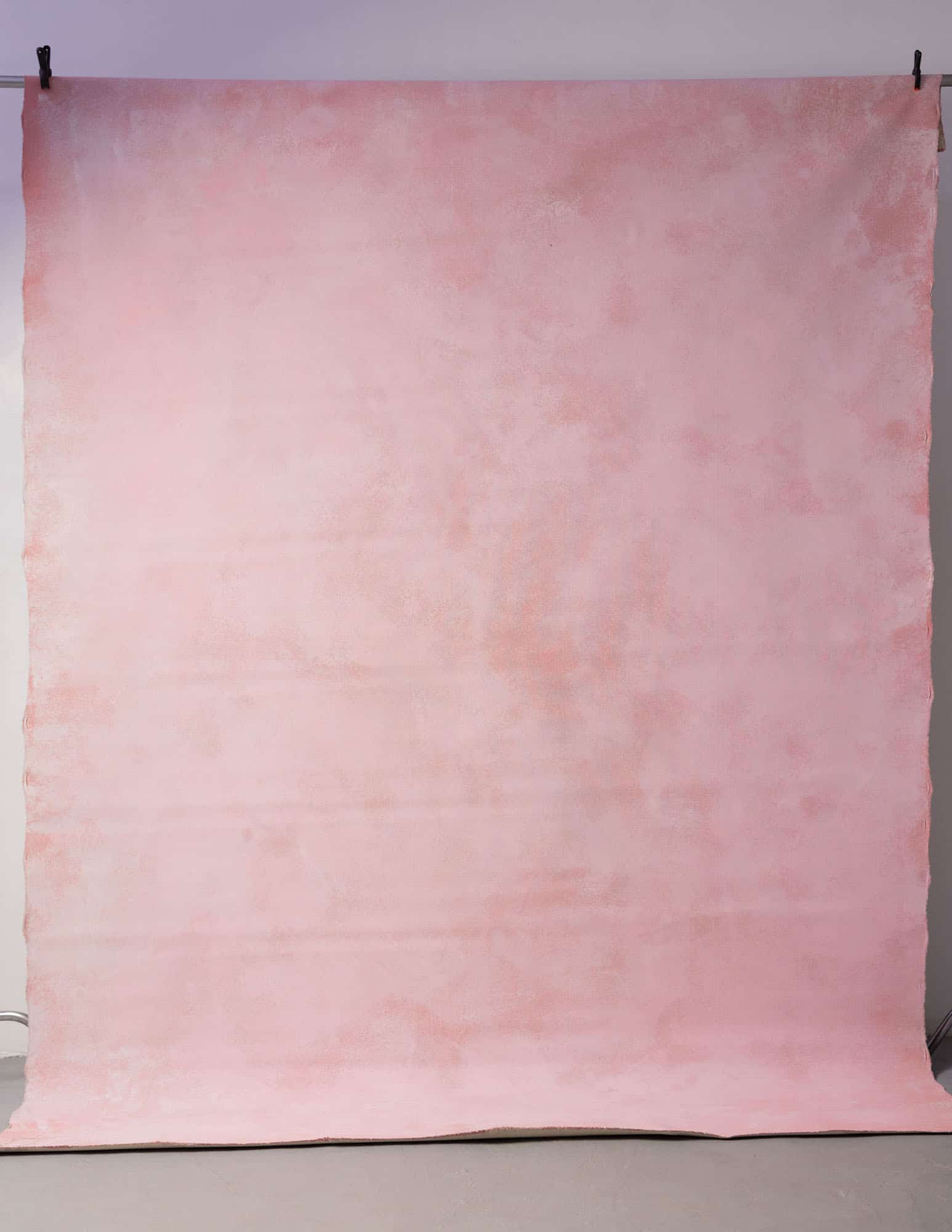 Coral Pink Painted Canvas Backdrop (RN#210) view 2