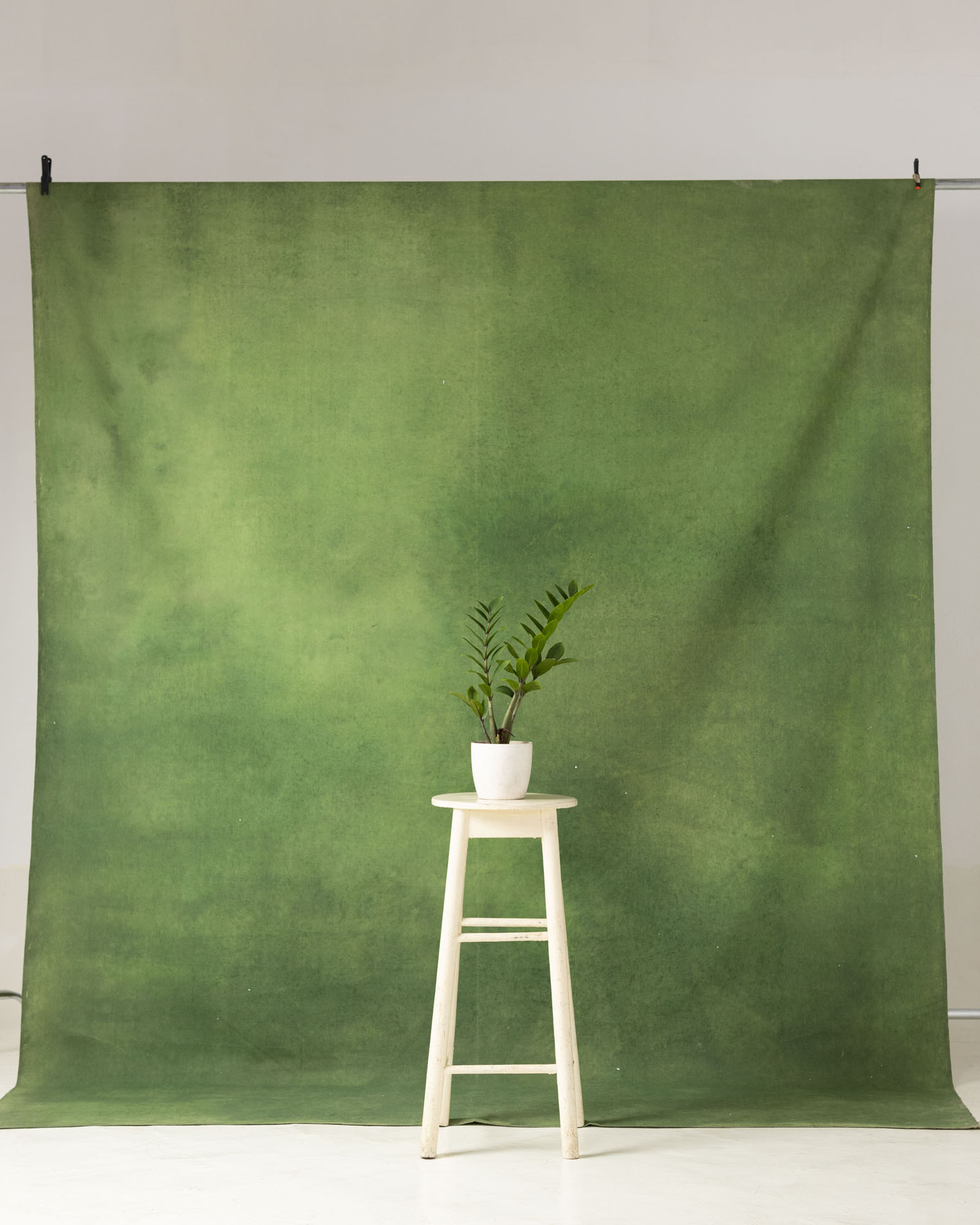 Army Green Painted Canvas Backdrop (RN#51) view 3