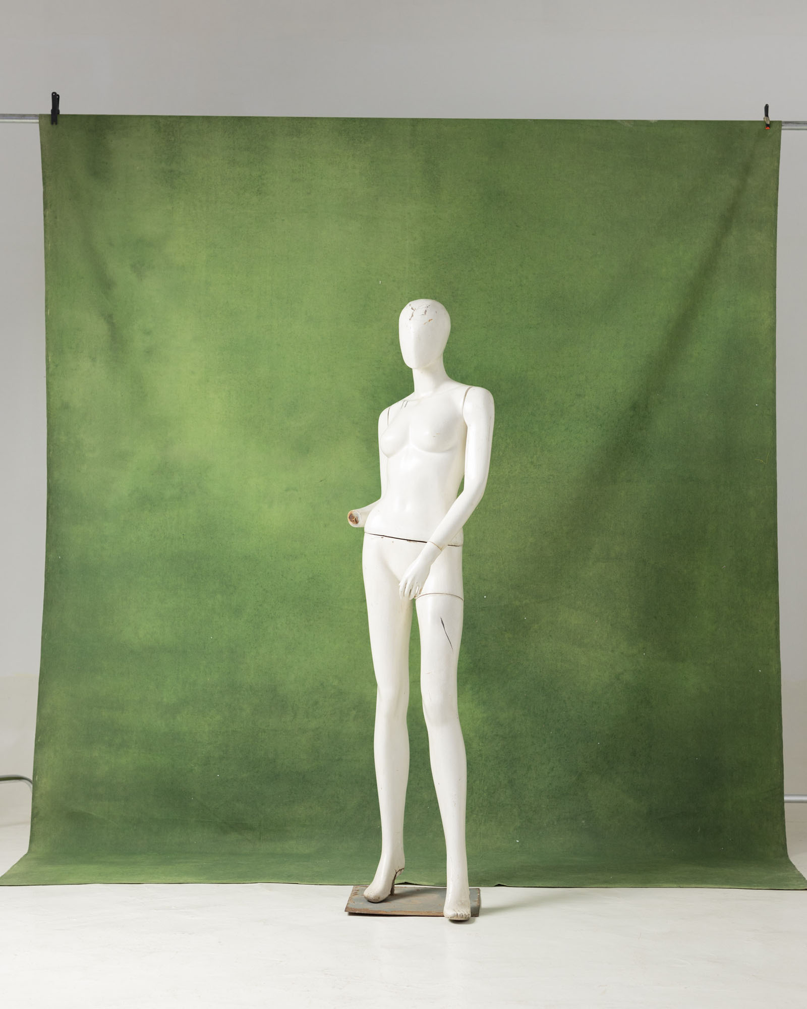Army Green Painted Canvas Backdrop (RN#51) view 4