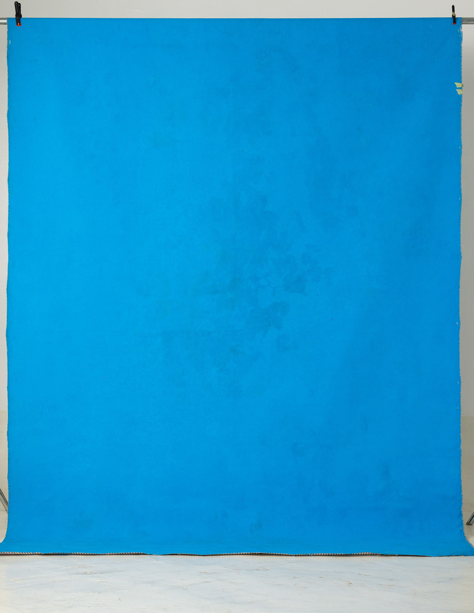 French Blue Painted Canvas Backdrop (RN#148) view 2