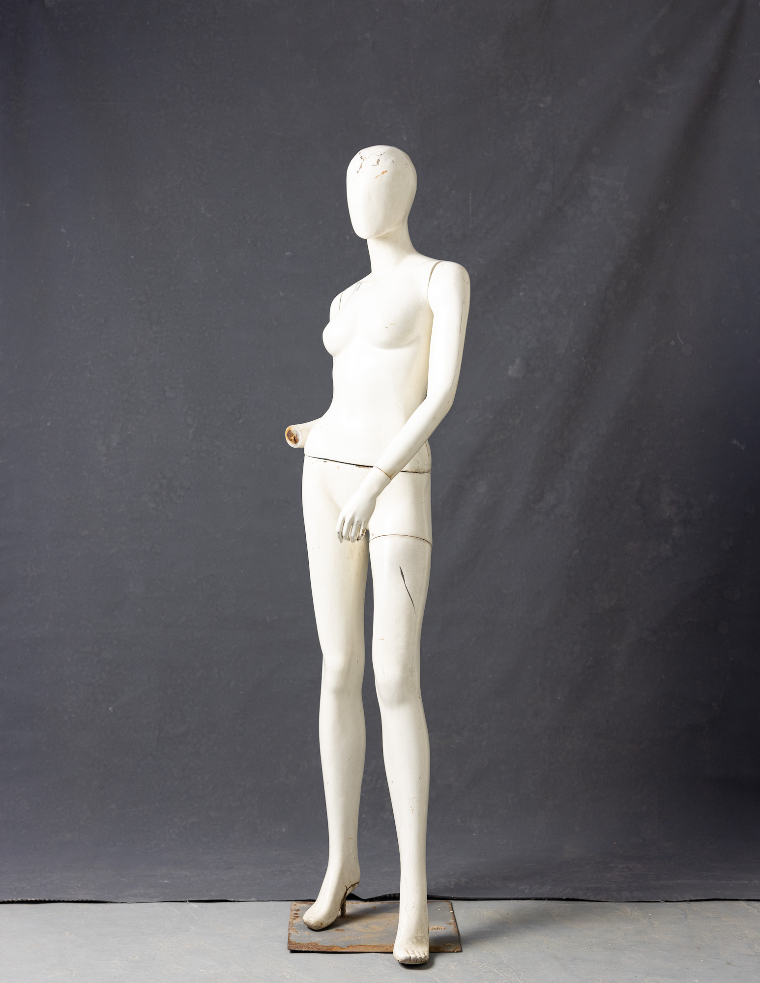 Pale Brown Painted Canvas Backdrop (RN#146) view 4
