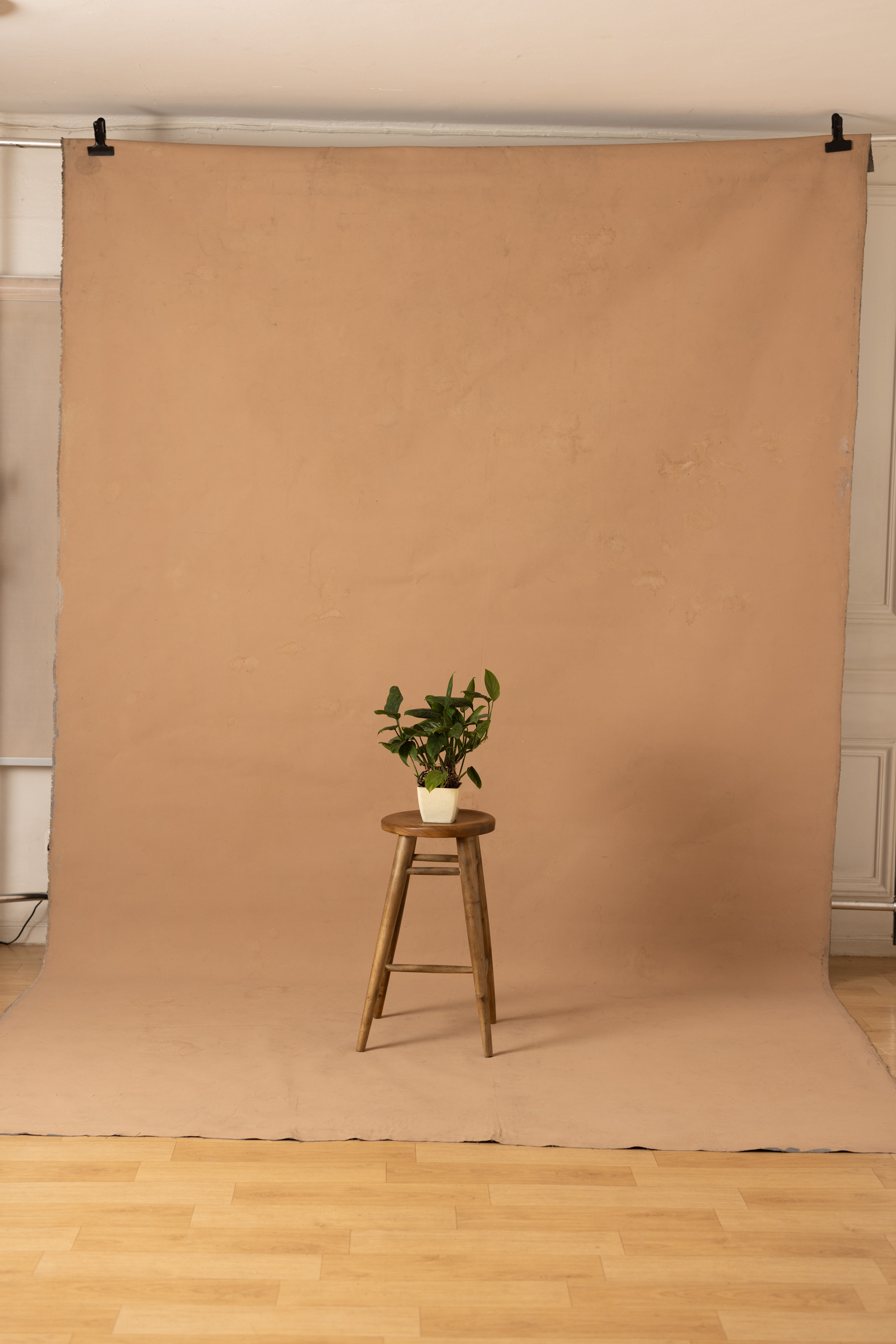 Granite and Cocoa Painted Canvas Backdrop (RN#132) view 6