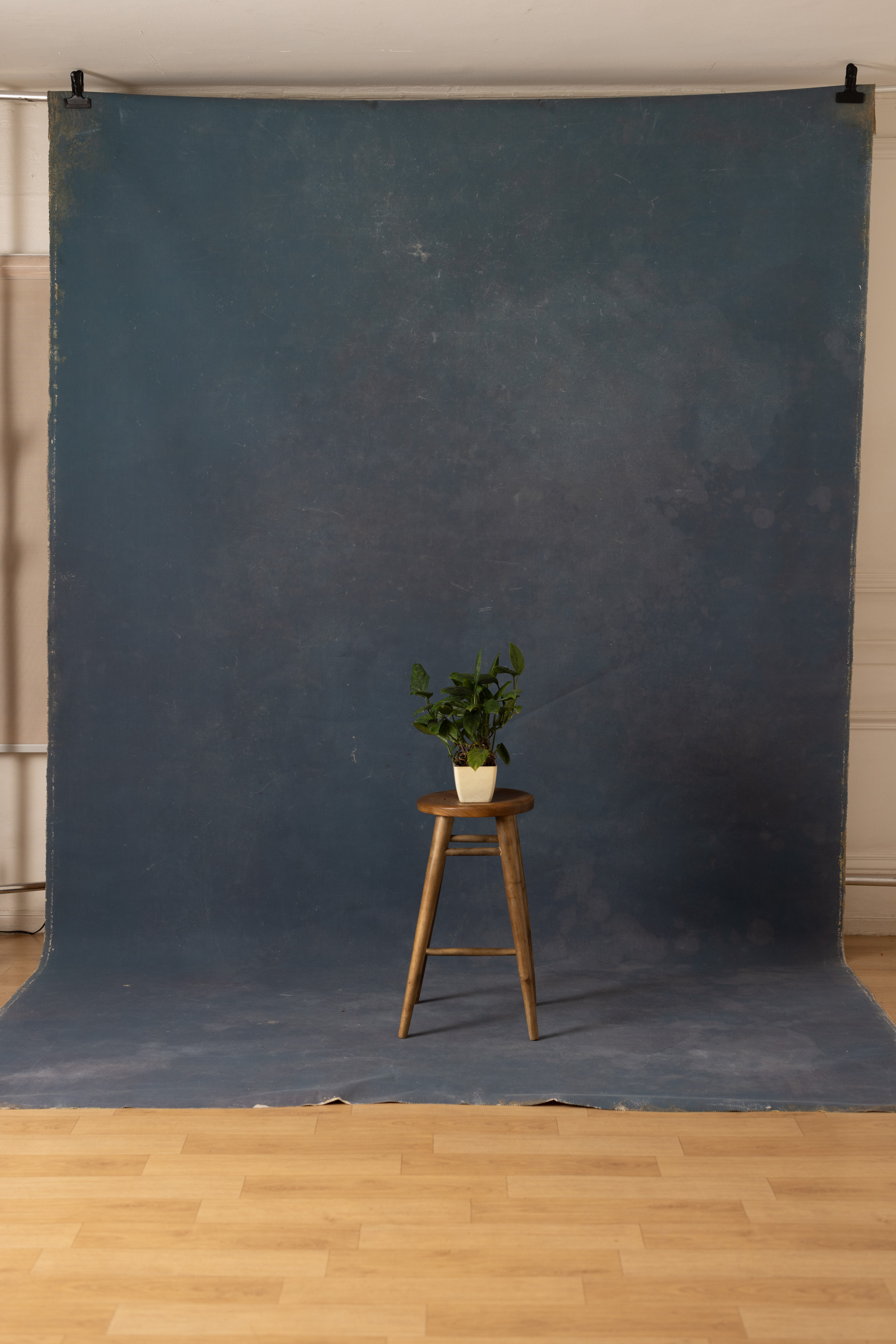Peach Harvest and Iridium Painted Canvas Backdrop (RN#130) view 6