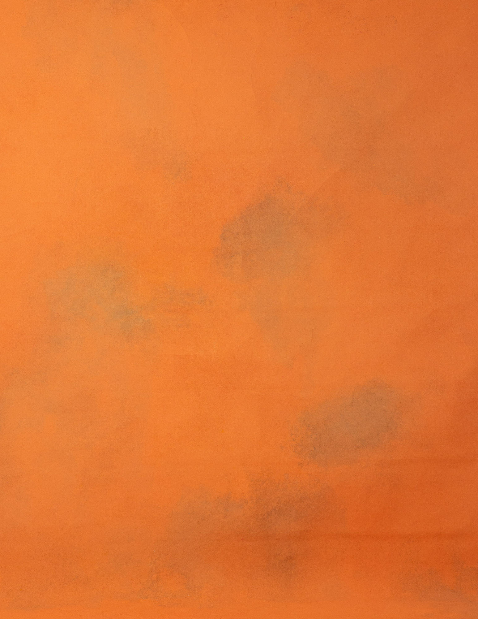 Papaya Orange Painted Canvas Backdrop (RN#131)