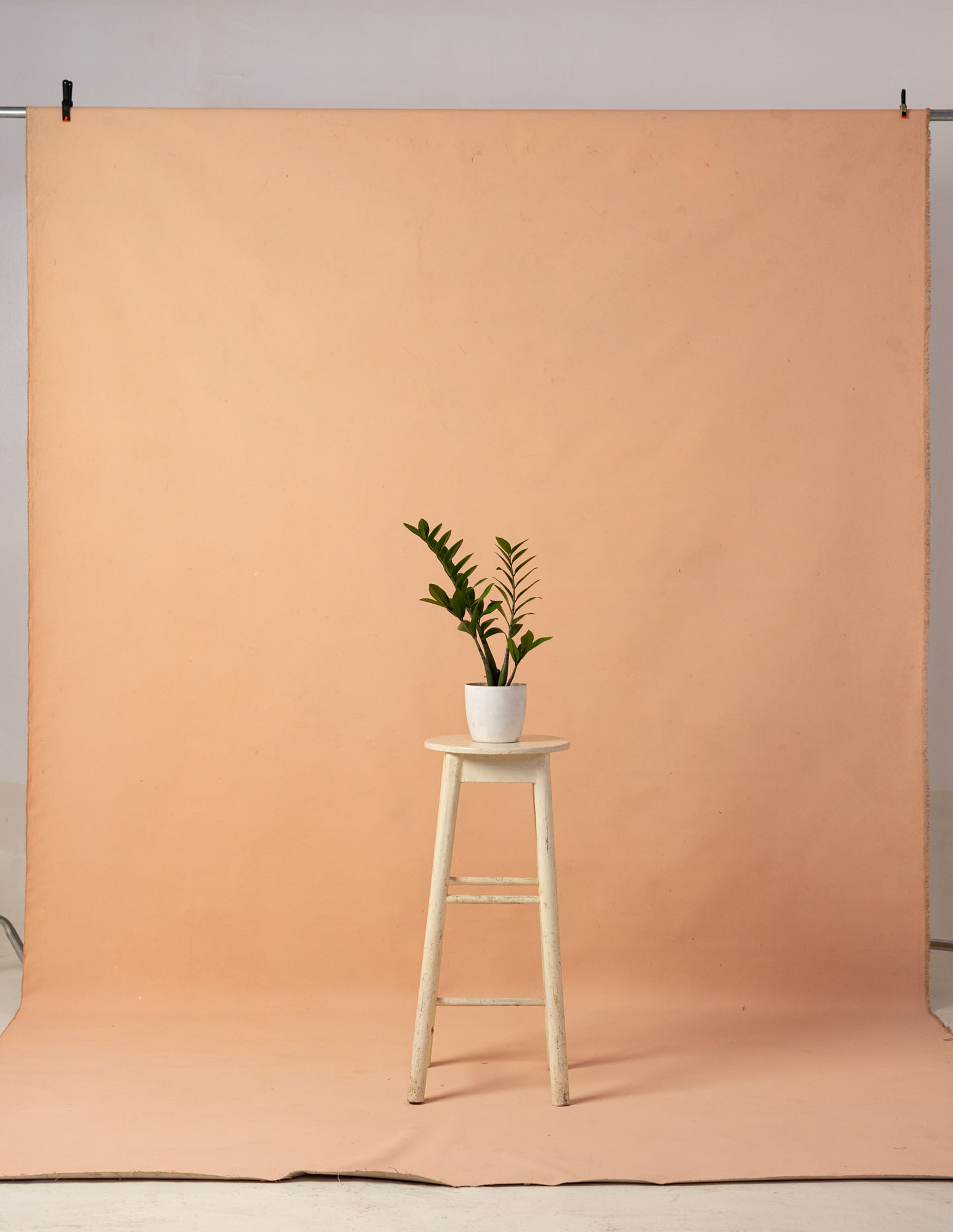 Desert Orange Painted Canvas Backdrop (RN#26) view 3