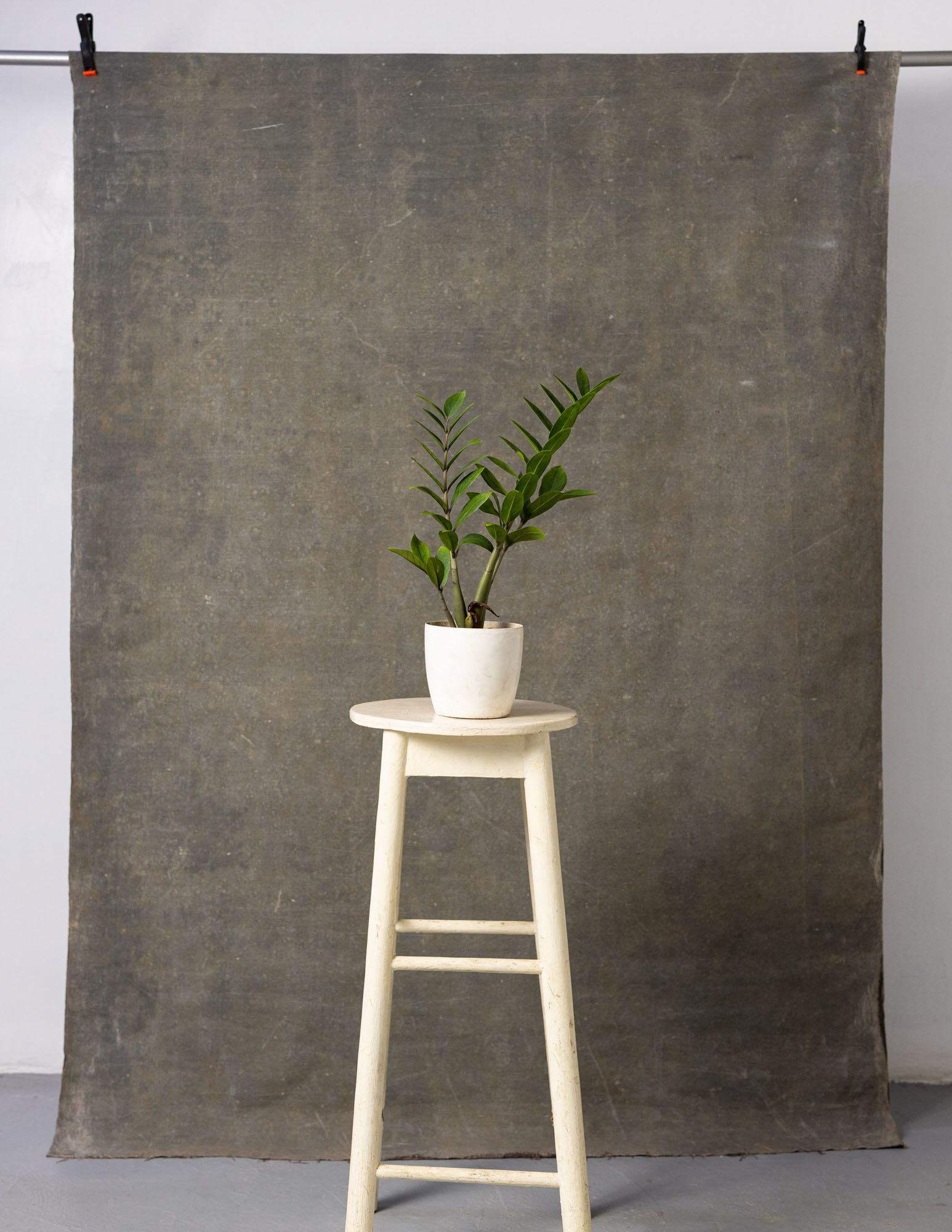 Bistre Painted Canvas Backdrop (RN#03) view 6