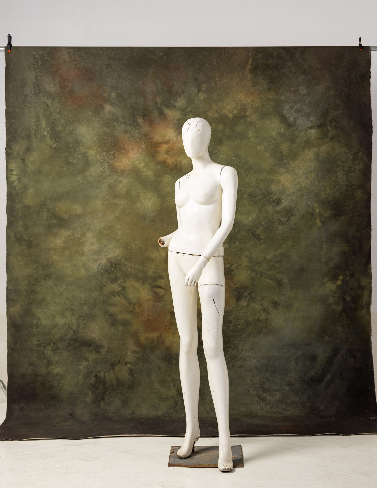 Forest Brown Painted Canvas Backdrop (RN#142) view 4